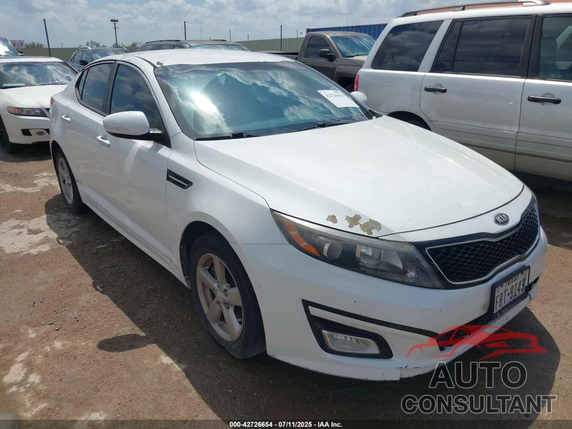 KIA OPTIMA 2015 - 5XXGM4A73FG368380