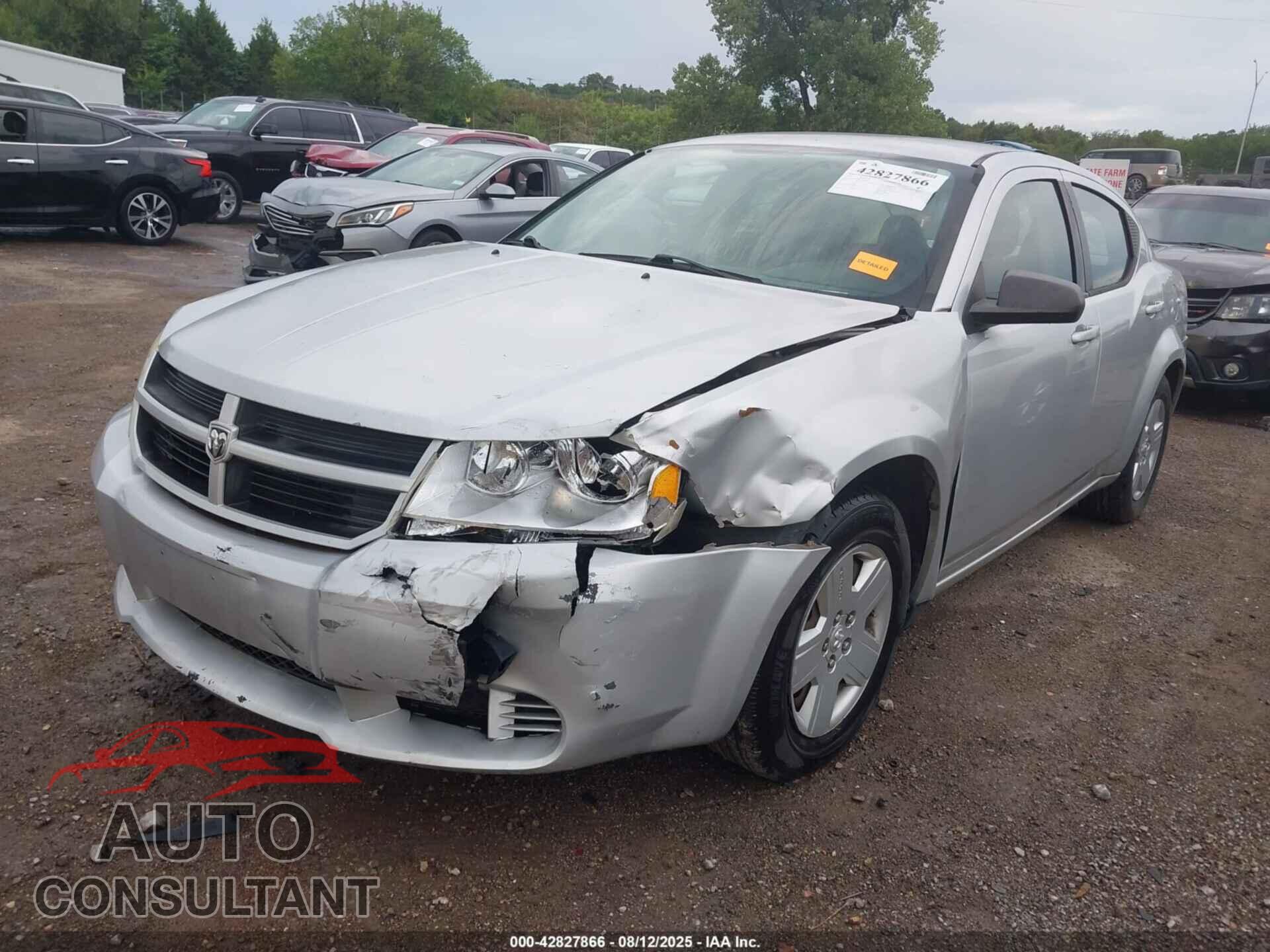 DODGE AVENGER 2010 - 1B3CC4FB7AN184637