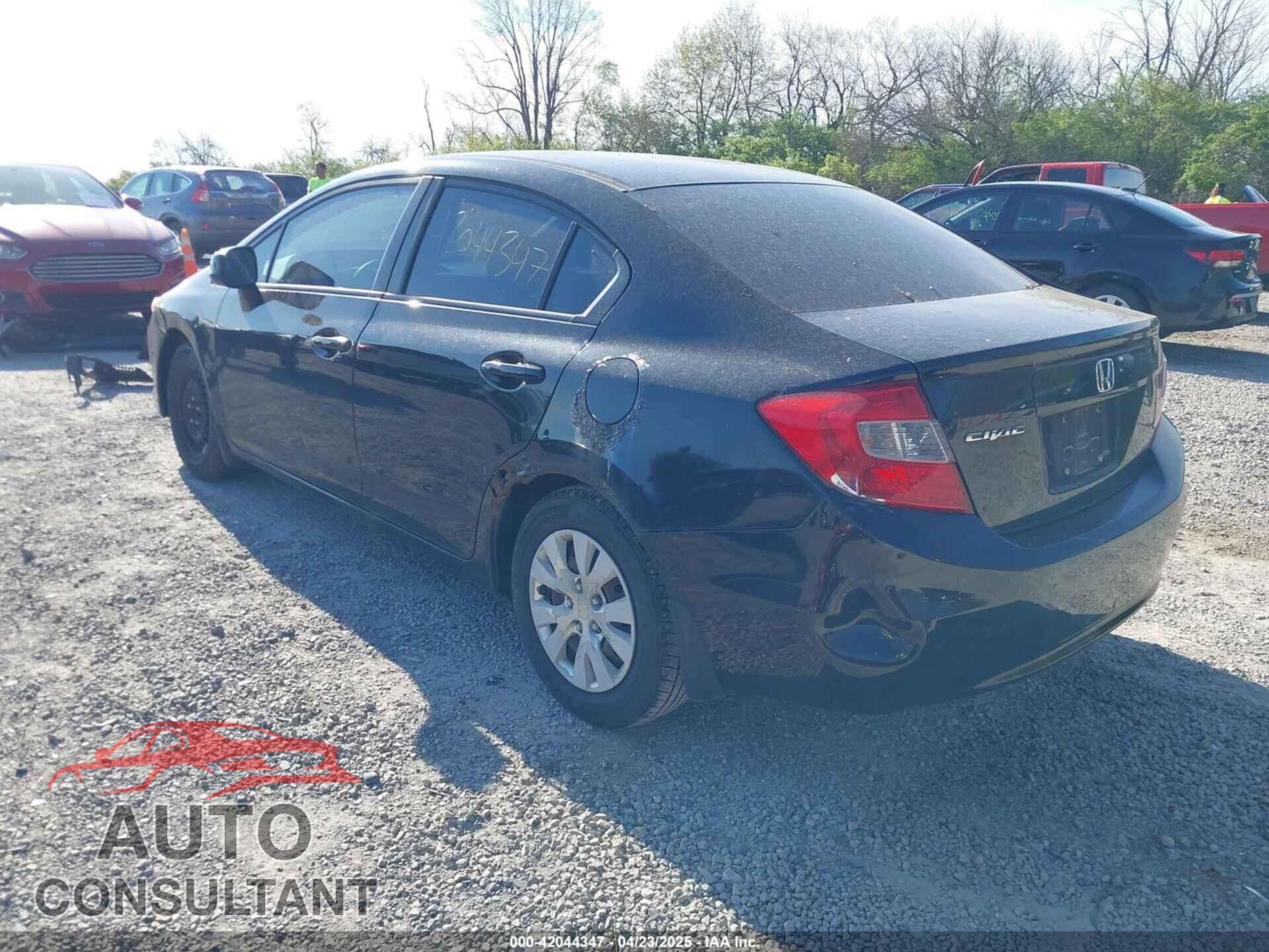 HONDA CIVIC 2012 - 19XFB2F56CE037357