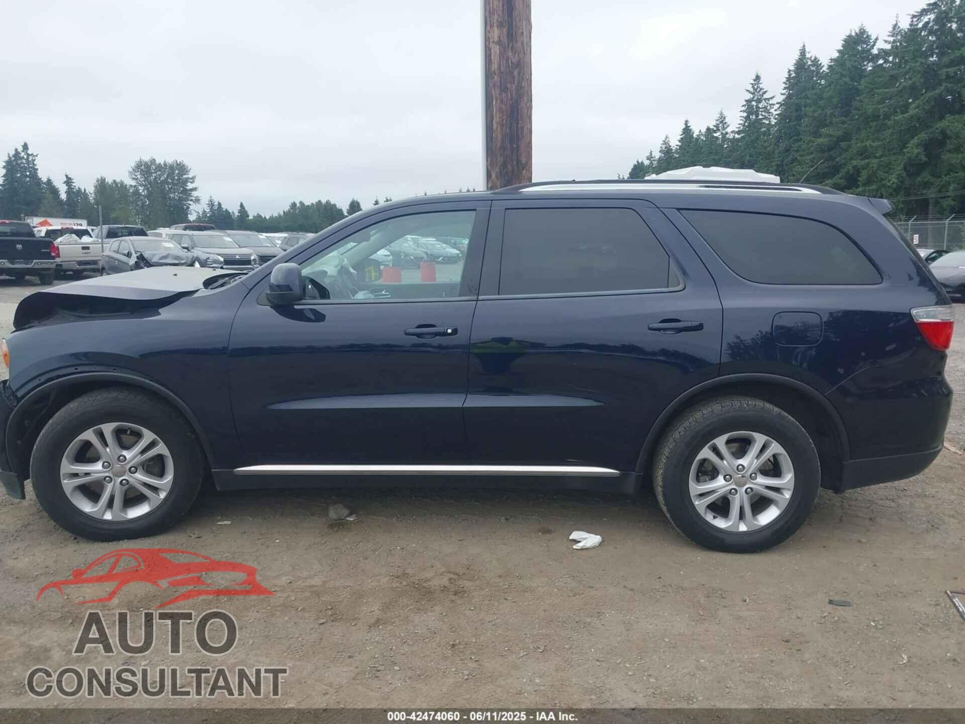 DODGE DURANGO 2013 - 1C4RDJAG5DC697022