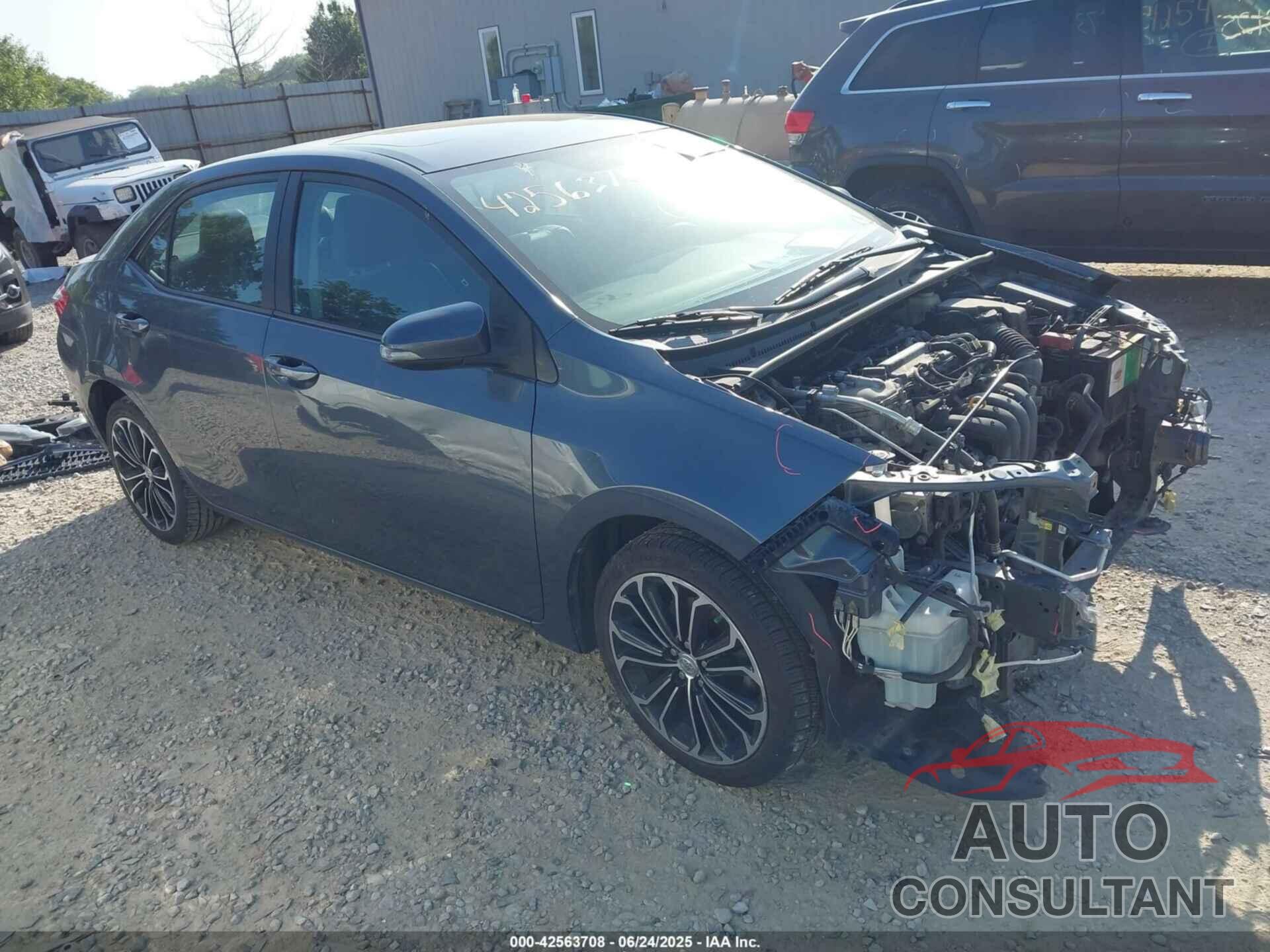 TOYOTA COROLLA 2015 - 2T1BURHEXFC448634