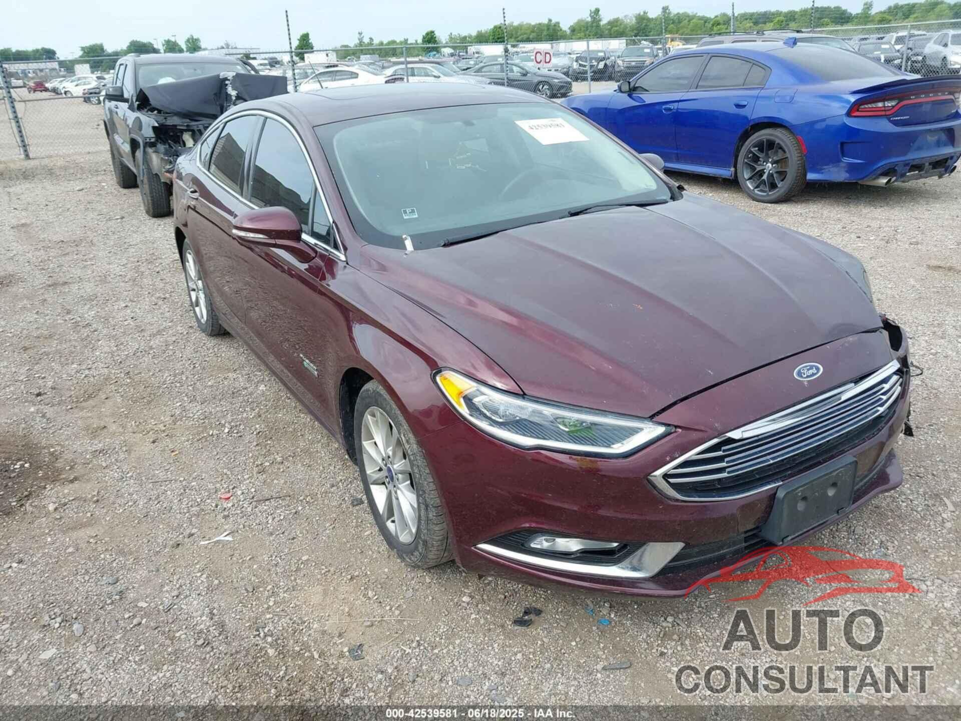 FORD FUSION ENERGI 2017 - 3FA6P0SU4HR209636