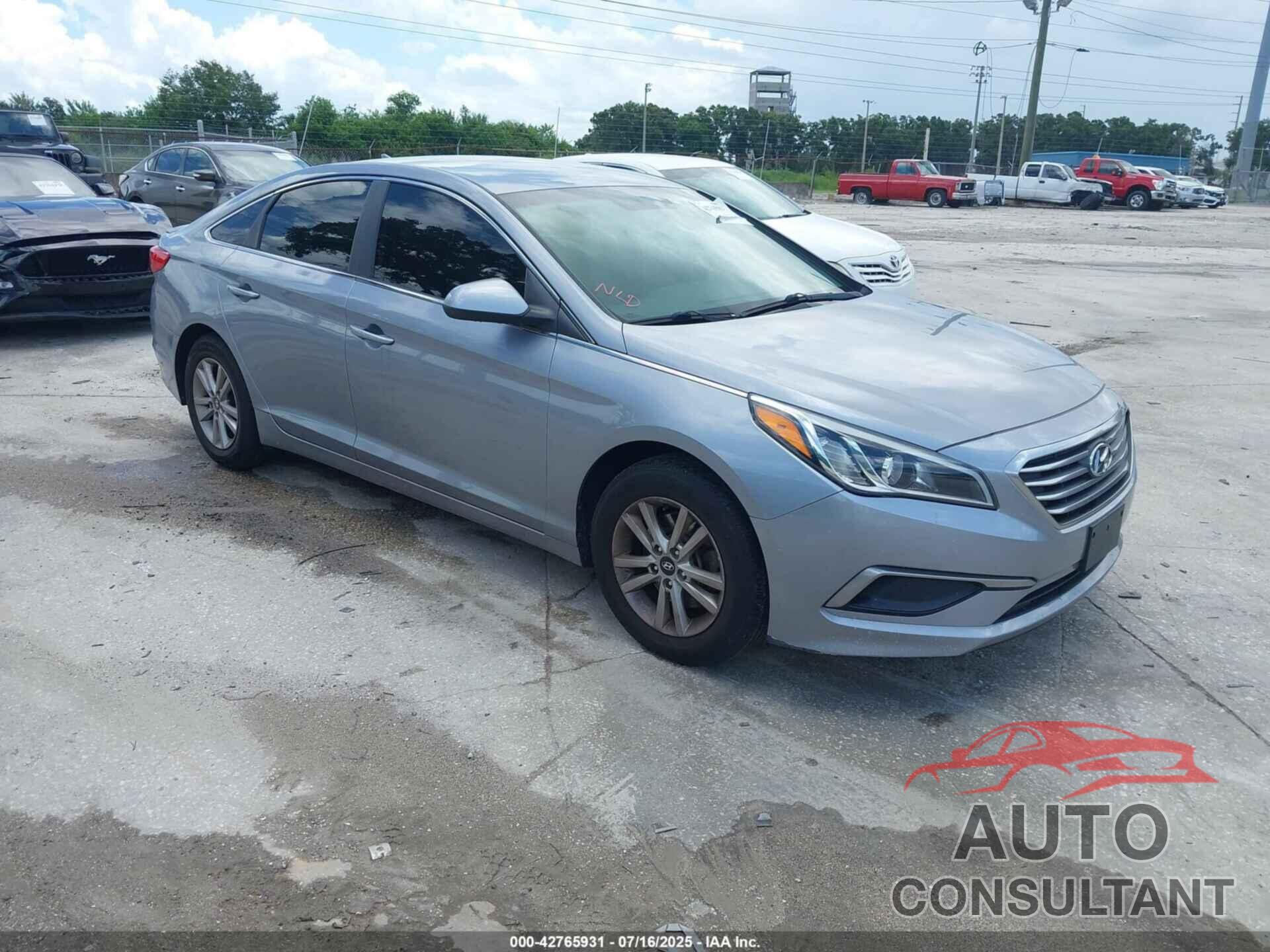 HYUNDAI SONATA 2016 - 5NPE24AF8GH364674