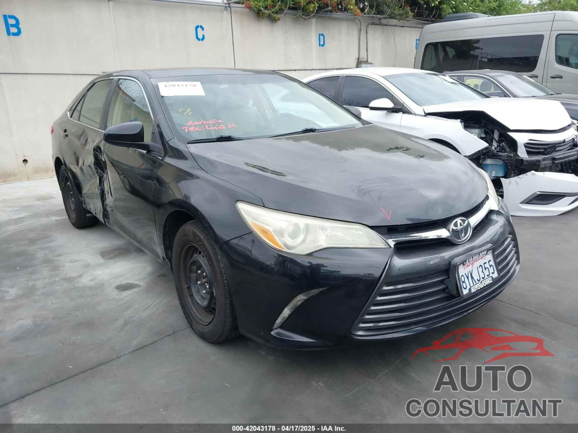 TOYOTA CAMRY 2015 - 4T4BF1FK3FR463775