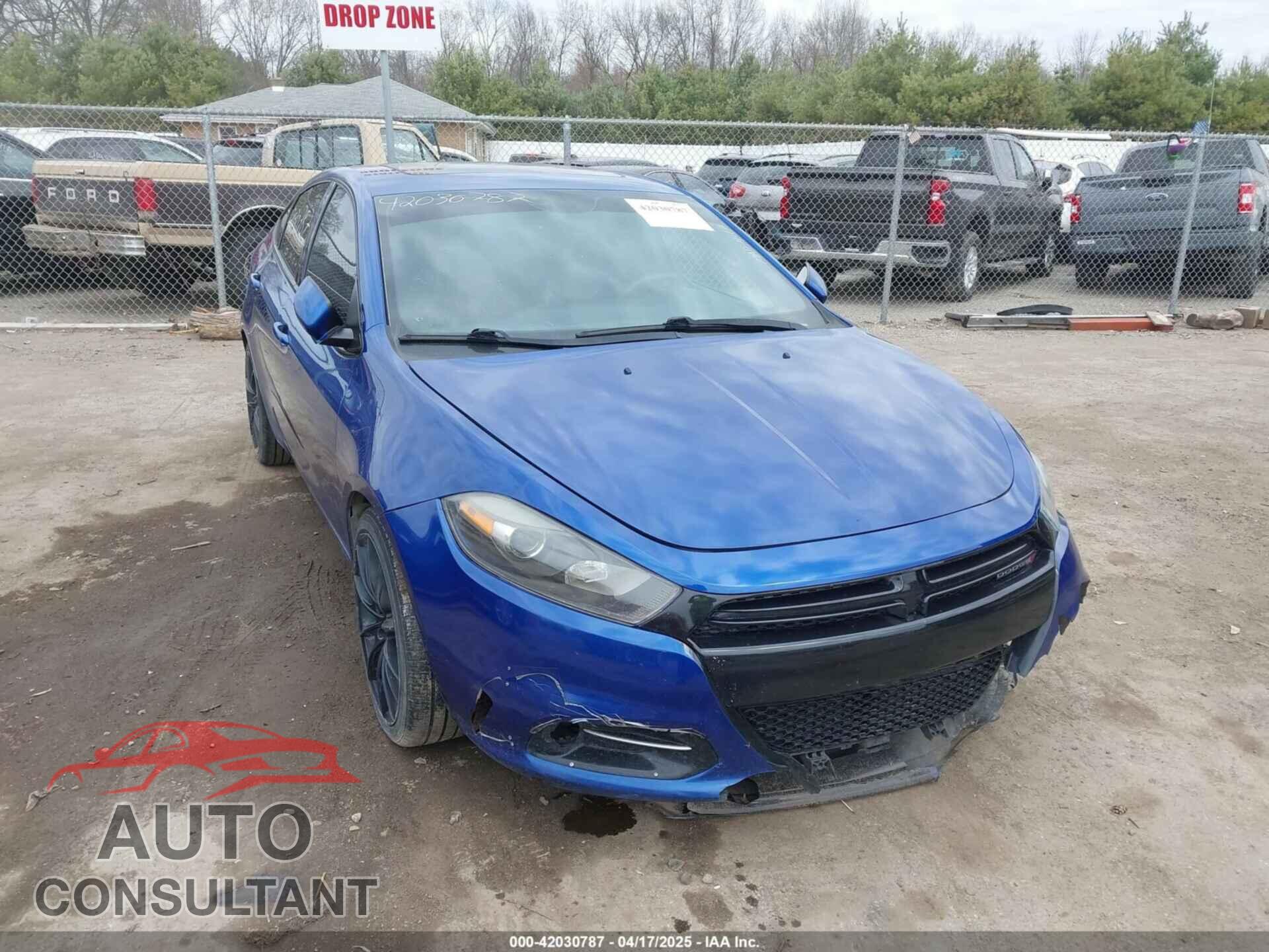 DODGE DART 2014 - 1C3CDFEB0ED702953