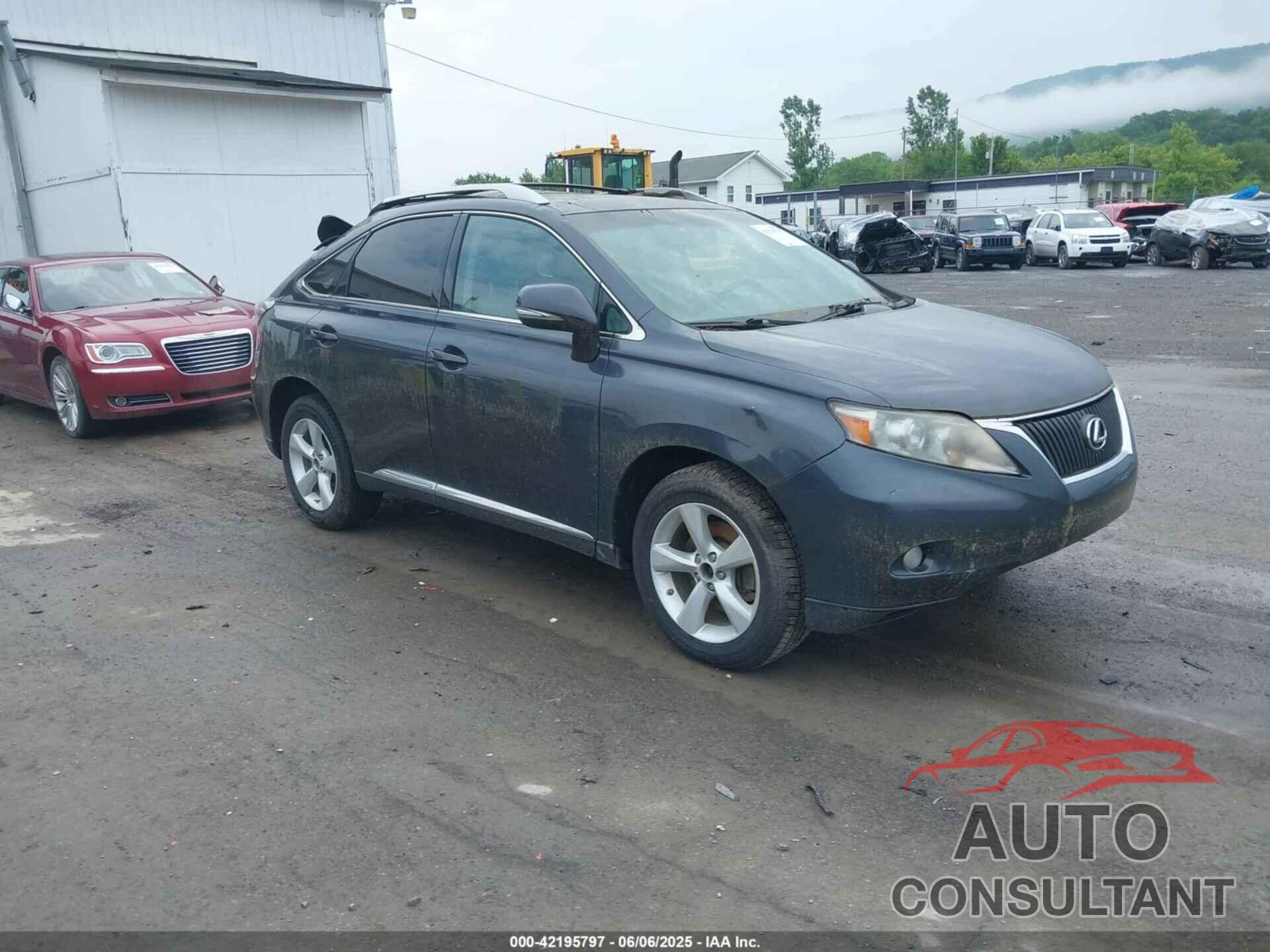 LEXUS RX 350 2010 - 2T2BK1BAXAC066962