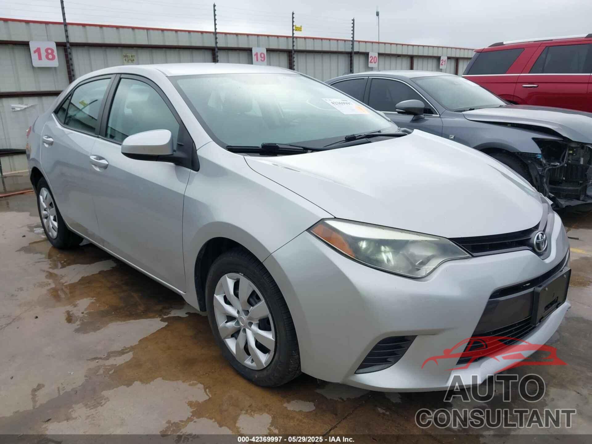 TOYOTA COROLLA 2016 - 5YFBURHE8GP477664