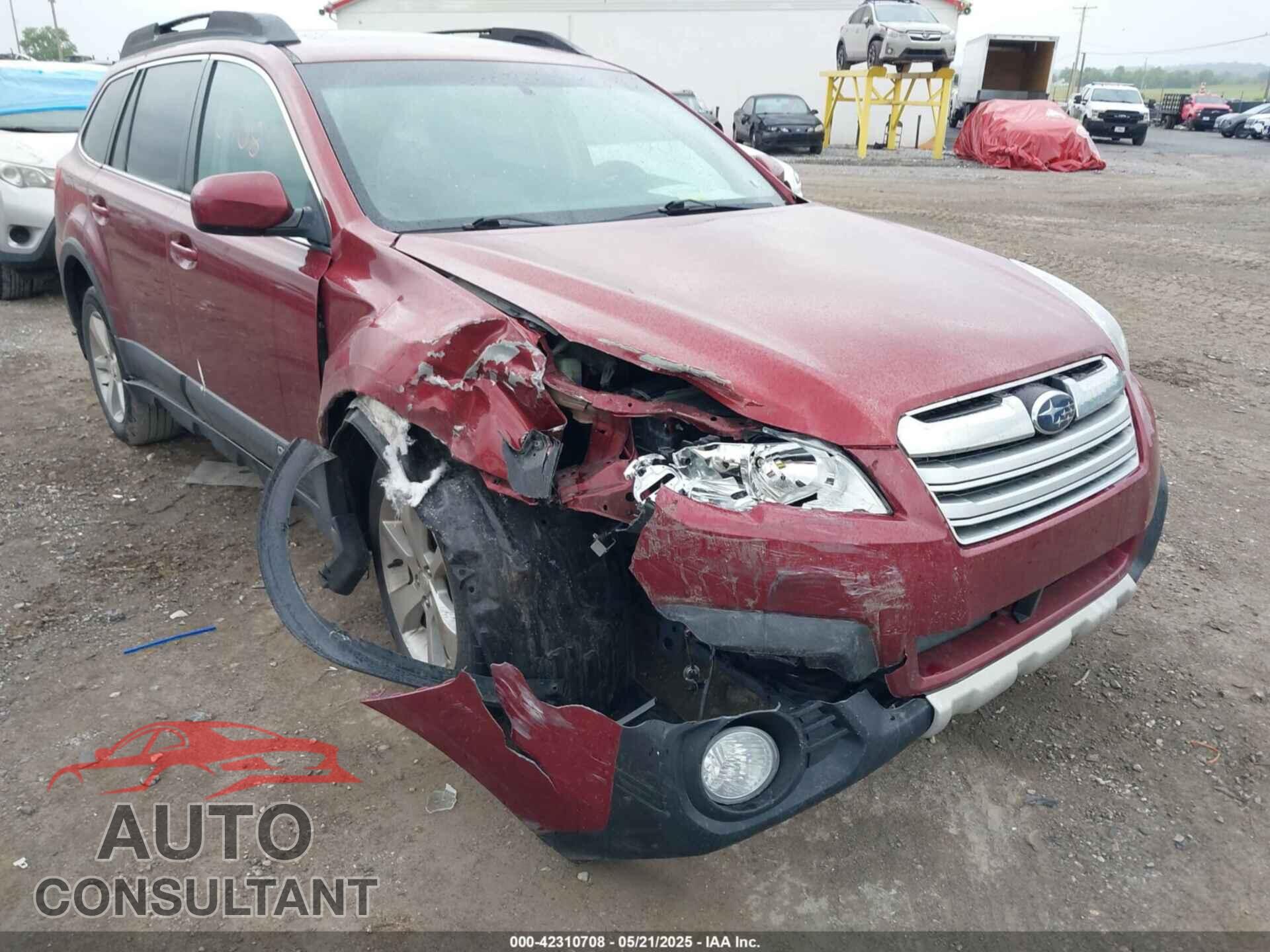 SUBARU OUTBACK 2014 - 4S4BRBLC4E3208321
