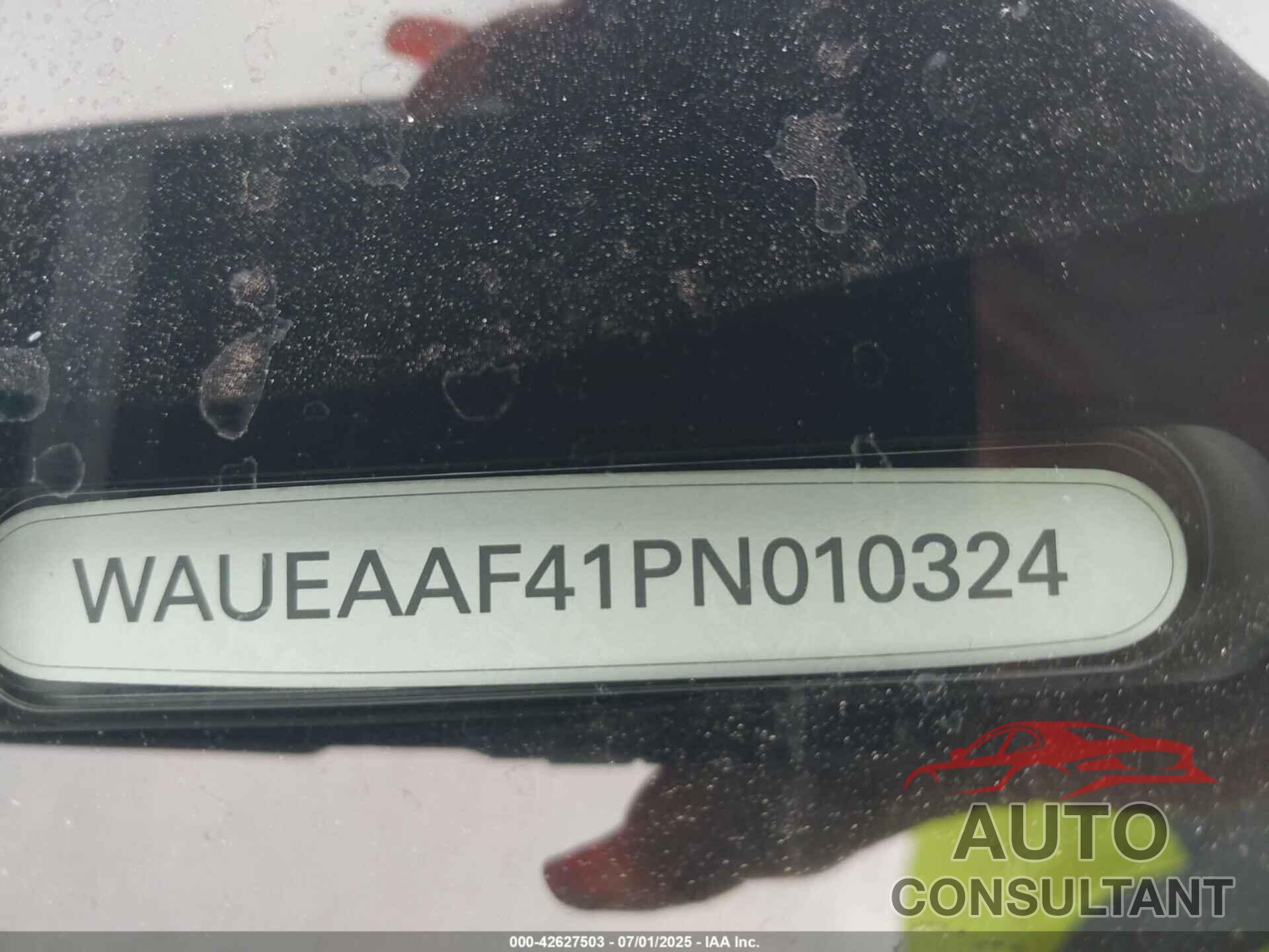 AUDI A4 2023 - WAUEAAF41PN010324