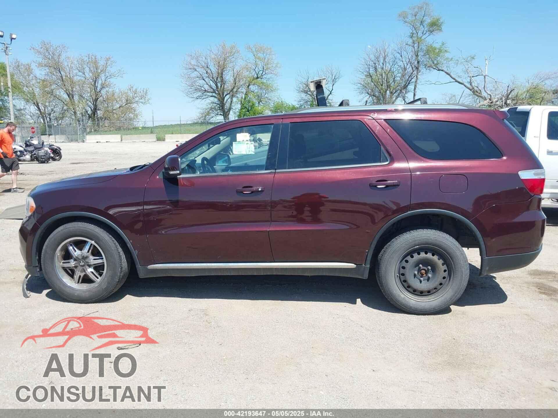 DODGE DURANGO 2012 - 1C4RDJDG0CC337408