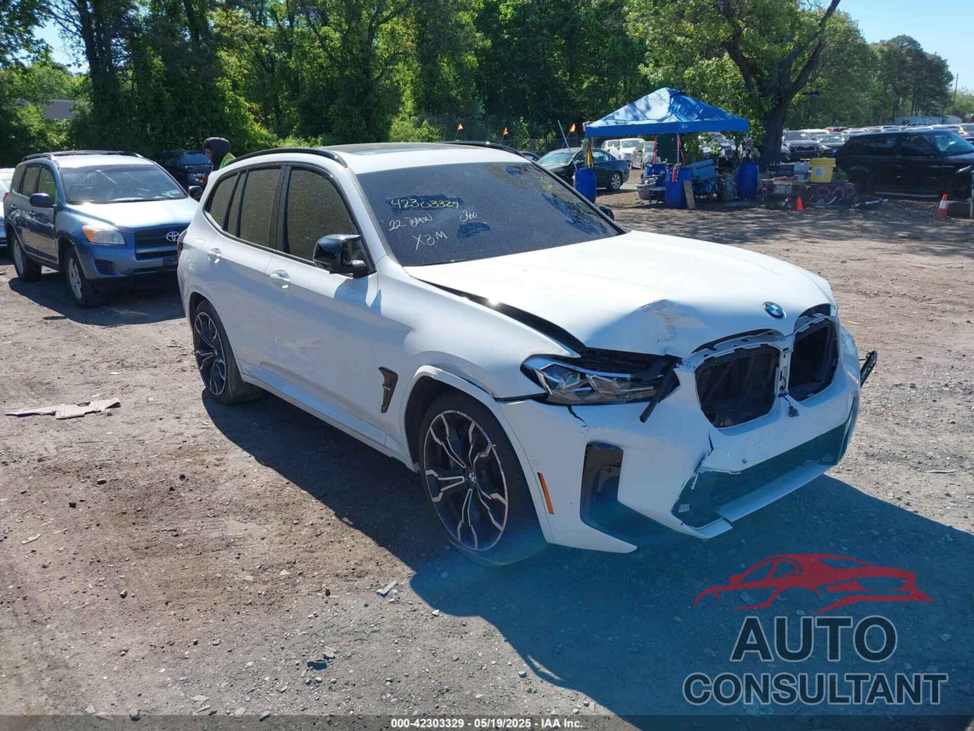 BMW X3 M 2022 - 5YM13EC05N9J35019