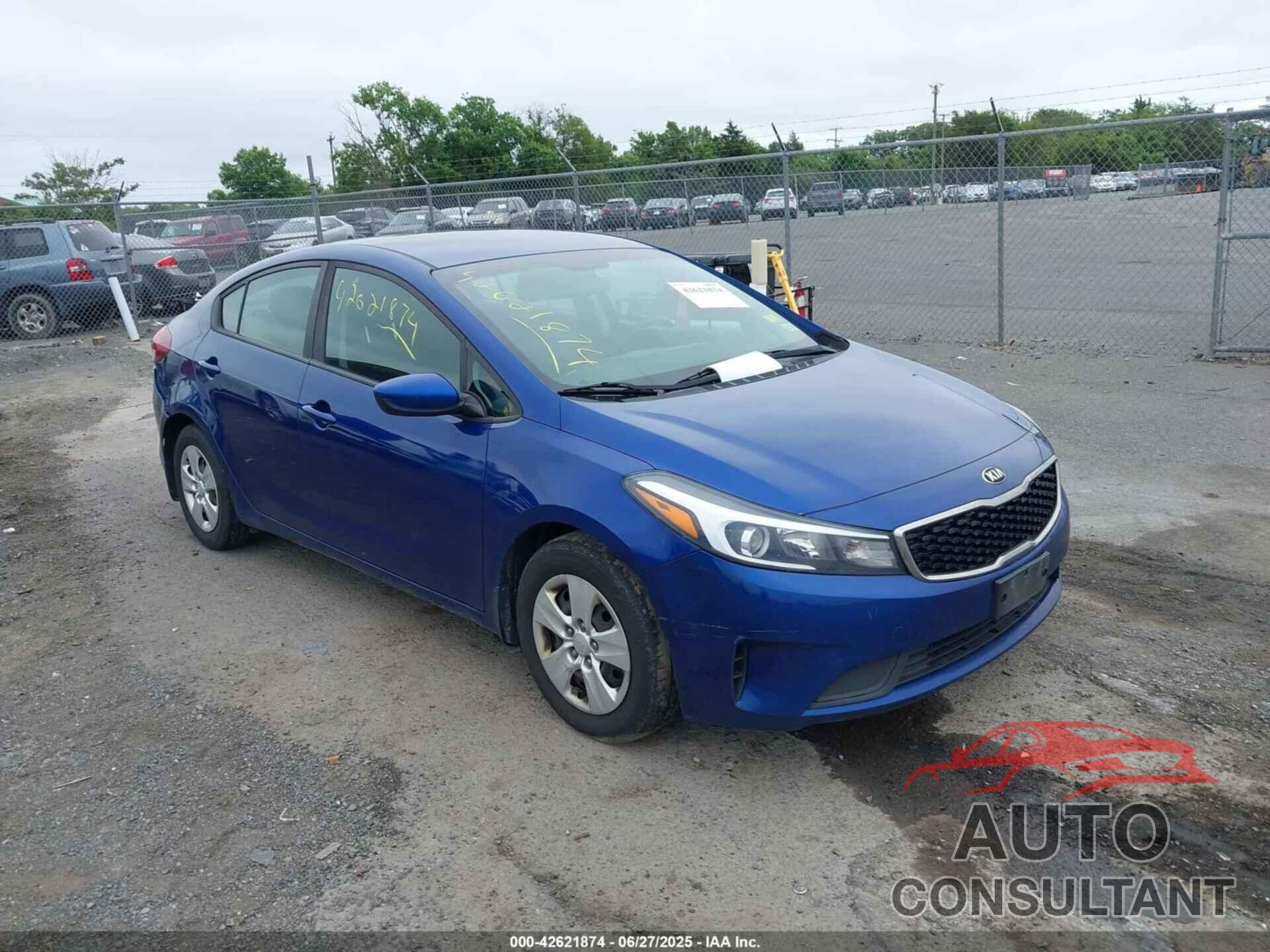 KIA FORTE 2017 - 3KPFL4A76HE156311