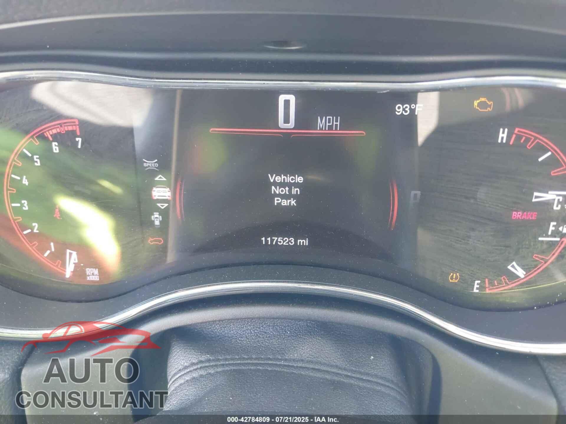 DODGE DURANGO 2017 - 1C4SDJCT2HC799623