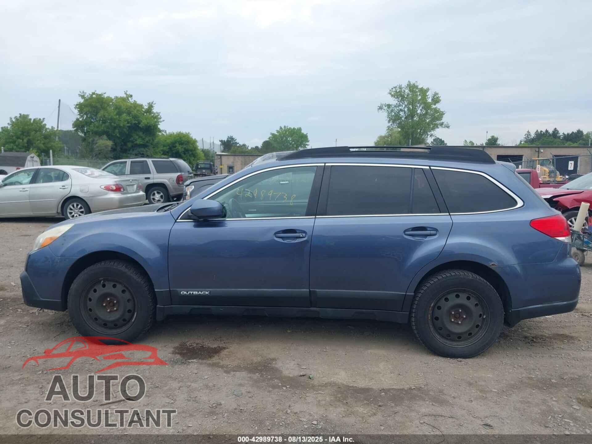 SUBARU OUTBACK 2014 - 4S4BRBDC8E3319310