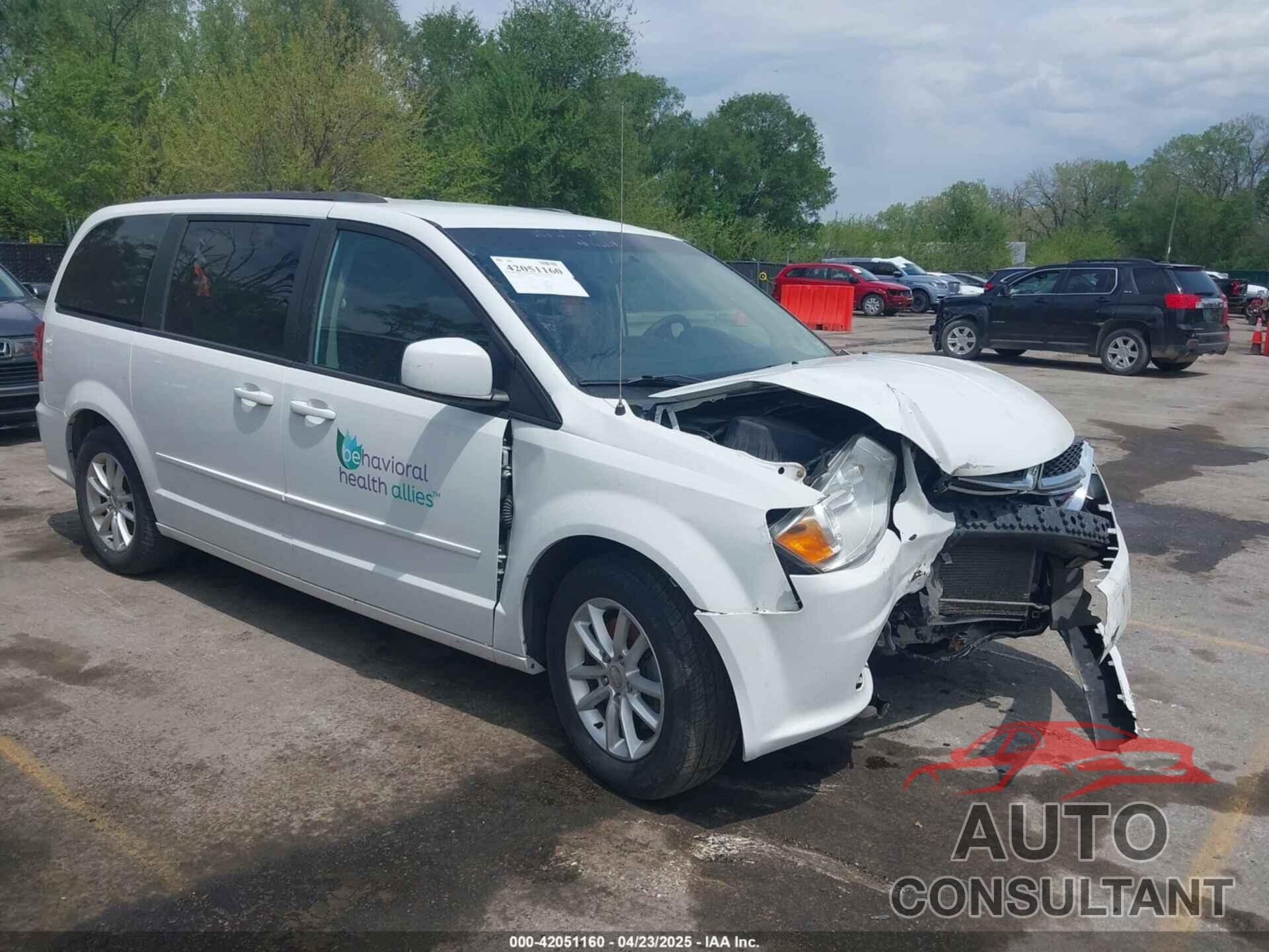 DODGE GRAND CARAVAN 2016 - 2C4RDGCGXGR249404