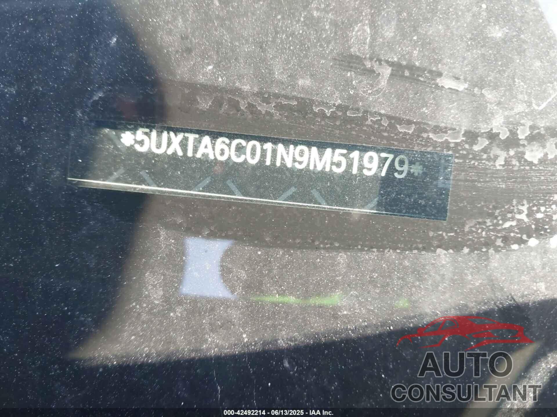 BMW X5 PHEV 2022 - 5UXTA6C01N9M51979
