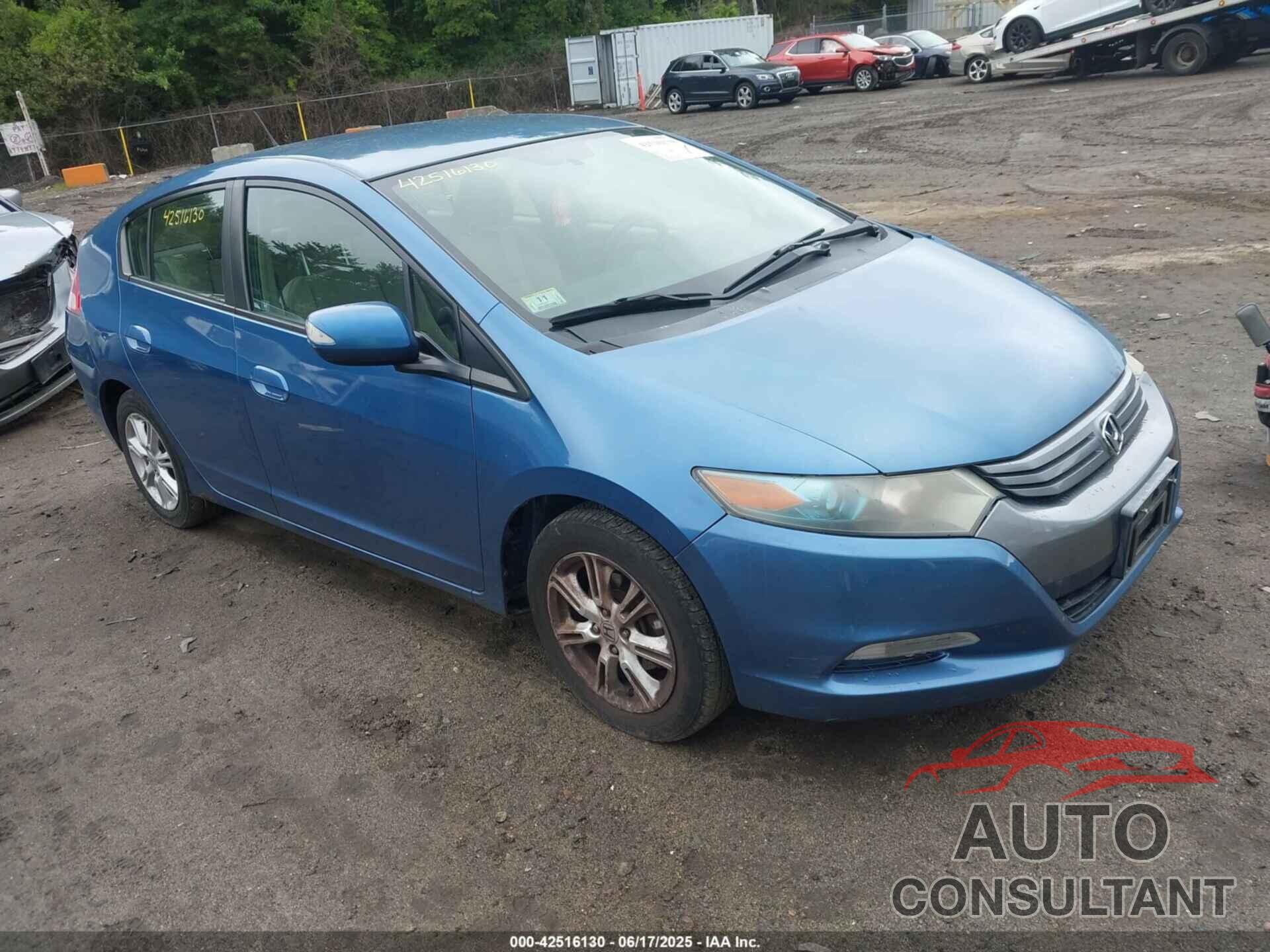 HONDA INSIGHT 2010 - JHMZE2H70AS024504