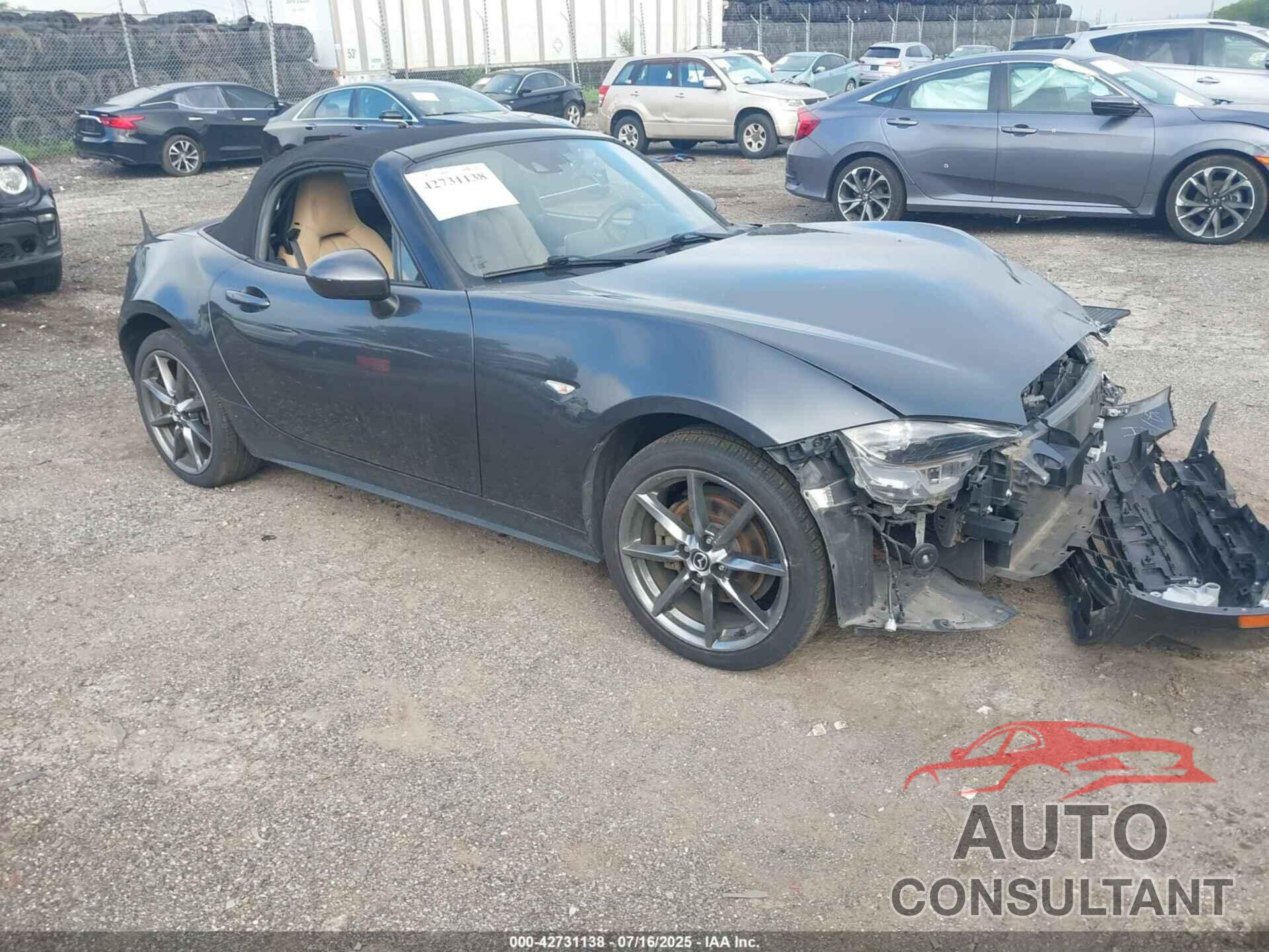 MAZDA MX-5 MIATA 2016 - JM1NDAD73G0110767