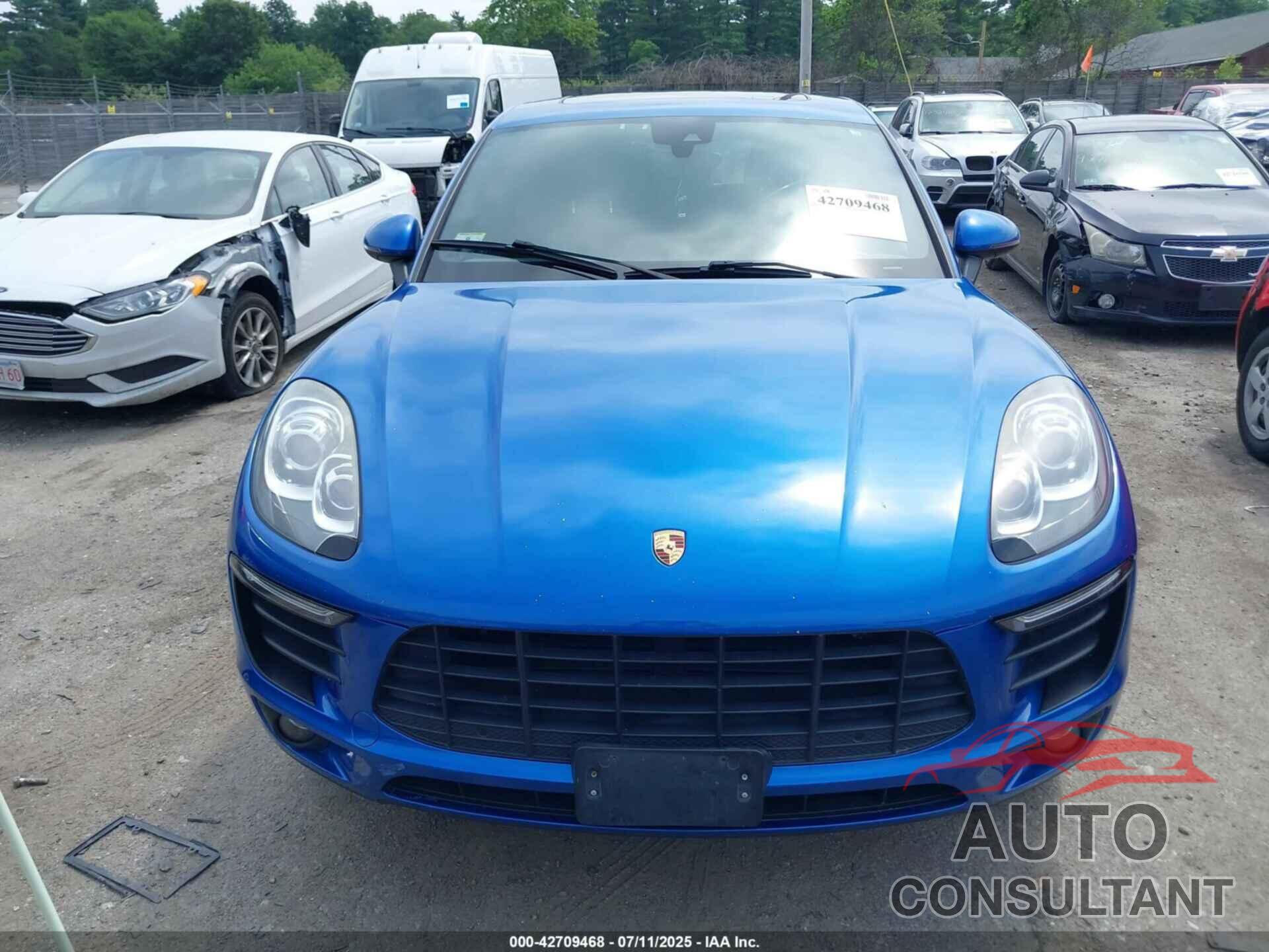 PORSCHE MACAN 2017 - WP1AA2A57HLB01925