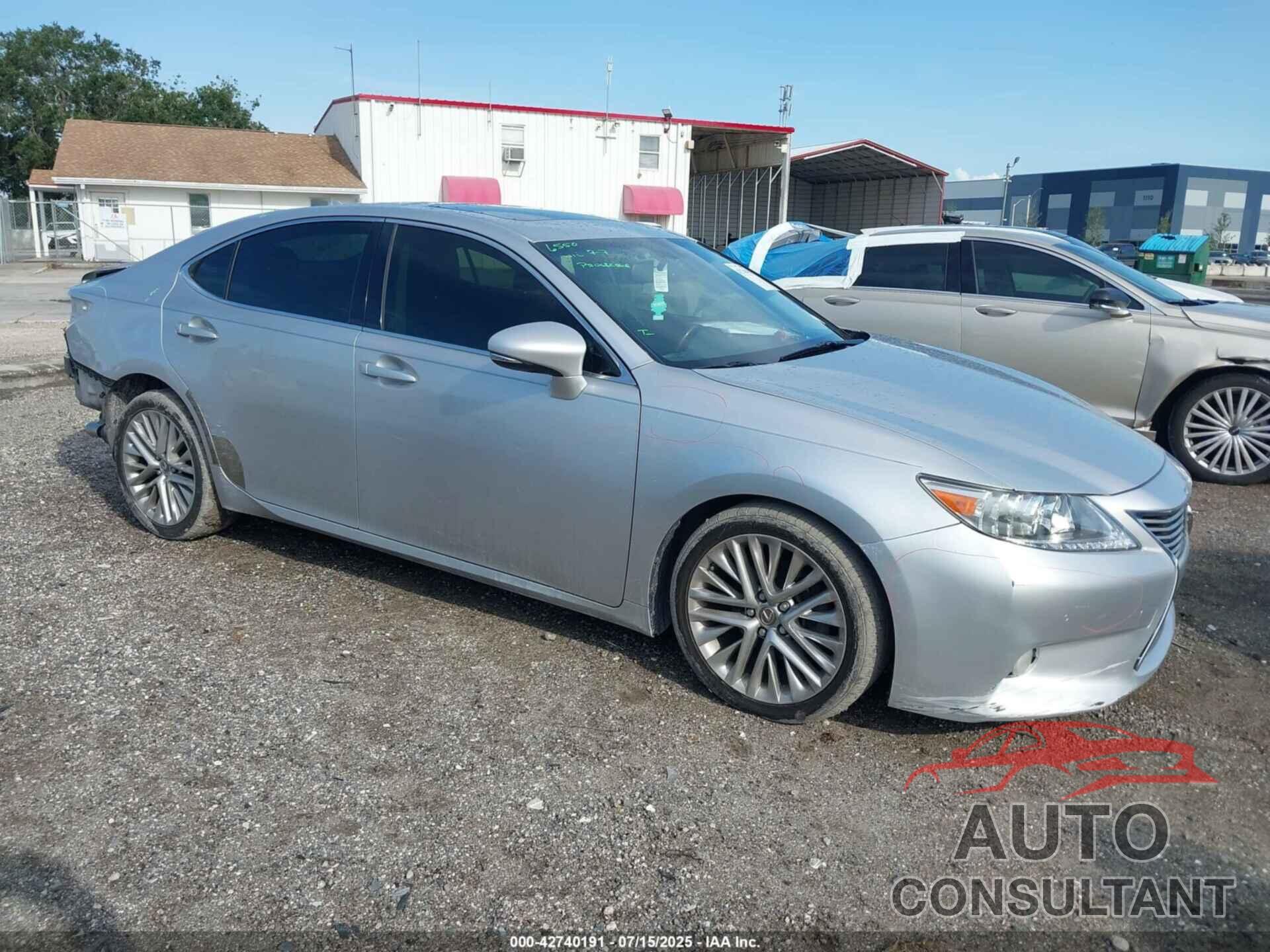 LEXUS ES 2013 - JTHBK1GGXD2014976