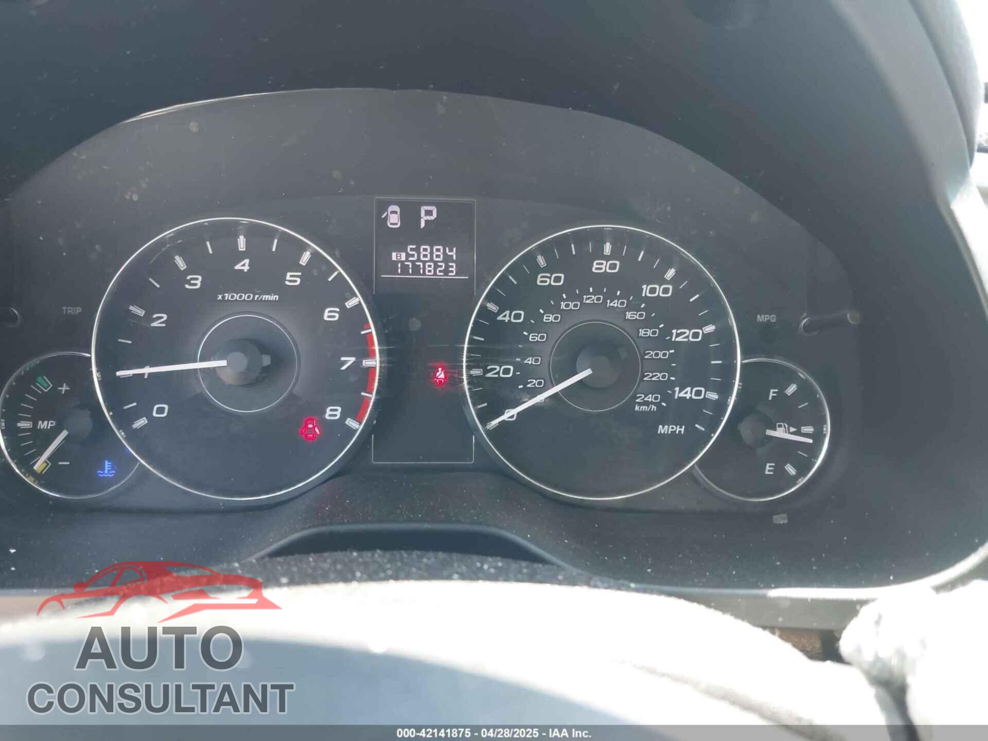 SUBARU OUTBACK 2011 - 4S4BRCCC8B3374875