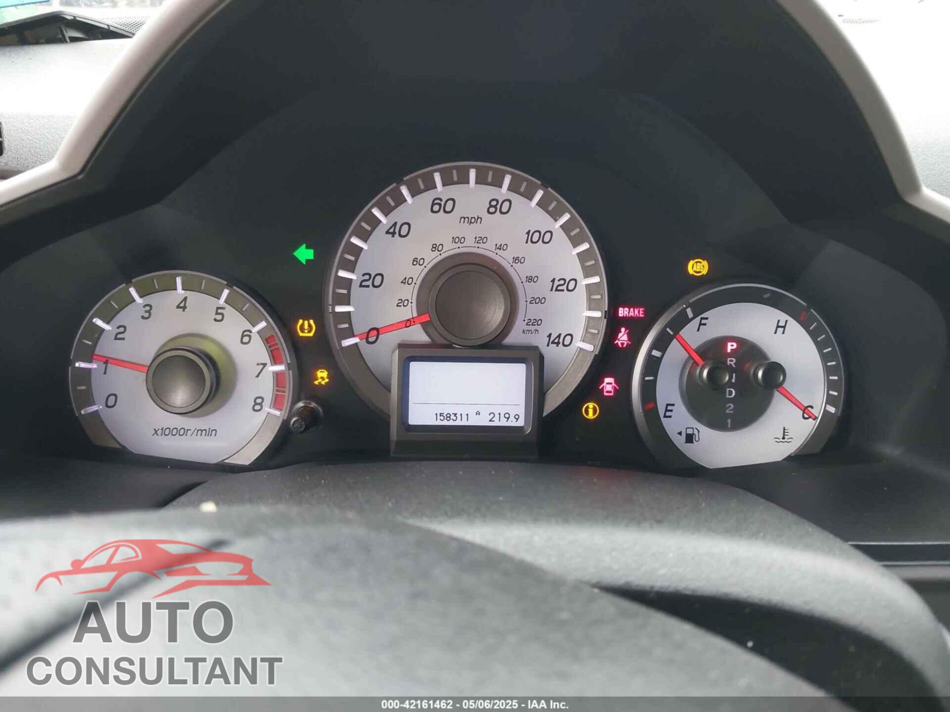 HONDA PILOT 2013 - 5FNYF3H98DB004634