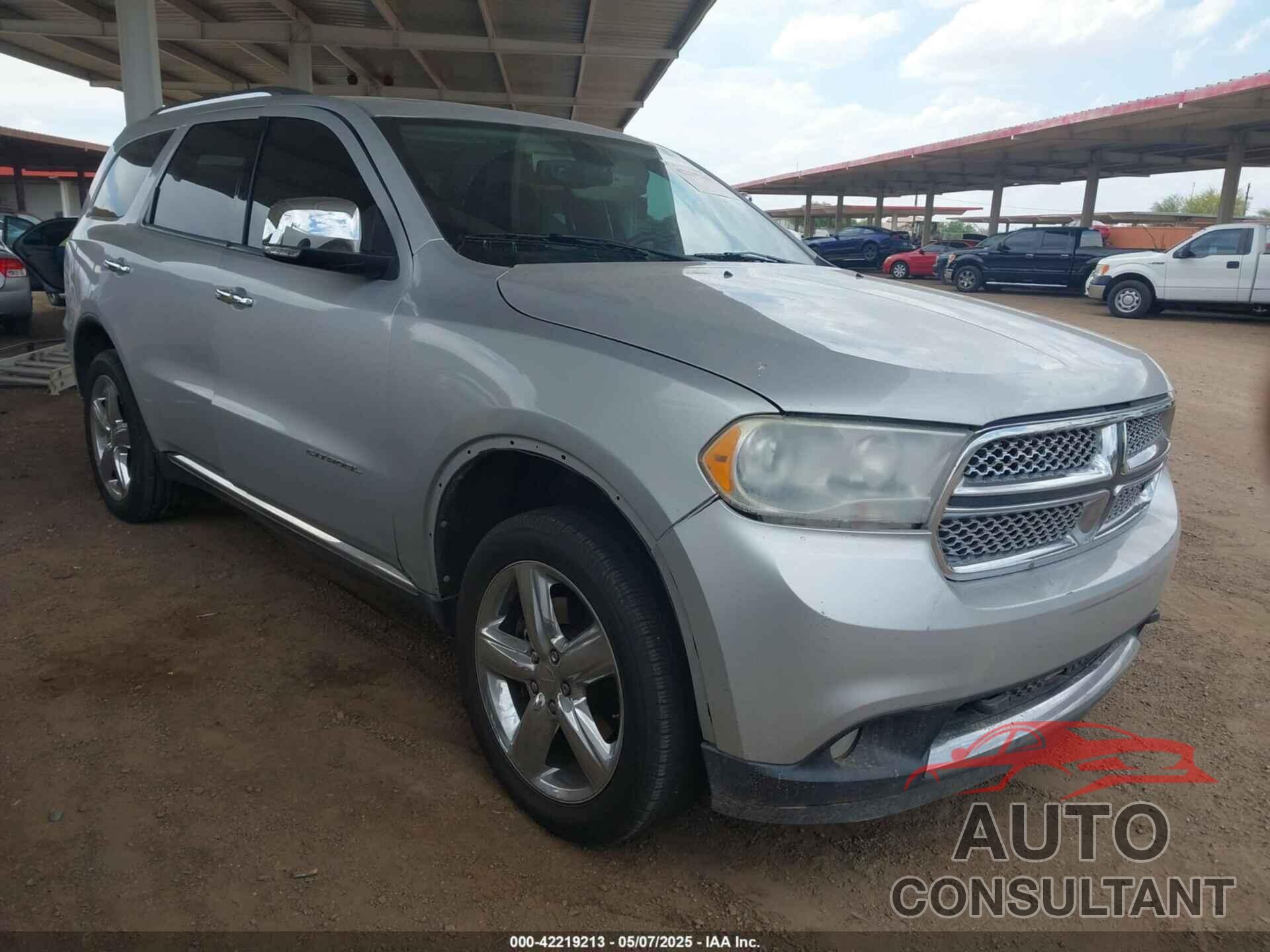 DODGE DURANGO 2012 - 1C4RDJEG6CC100730