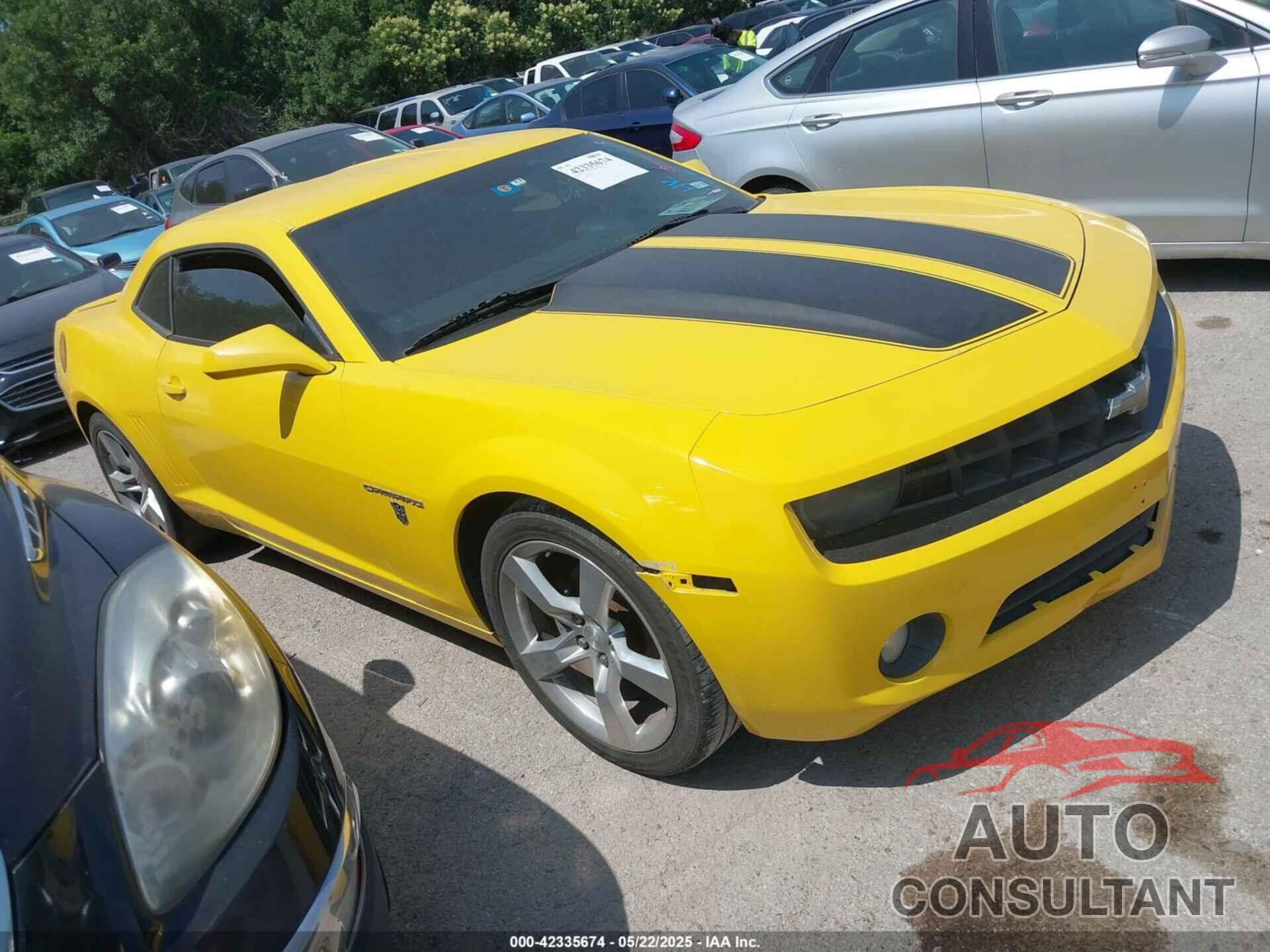 CHEVROLET CAMARO 2011 - 2G1FB1ED6B9167843