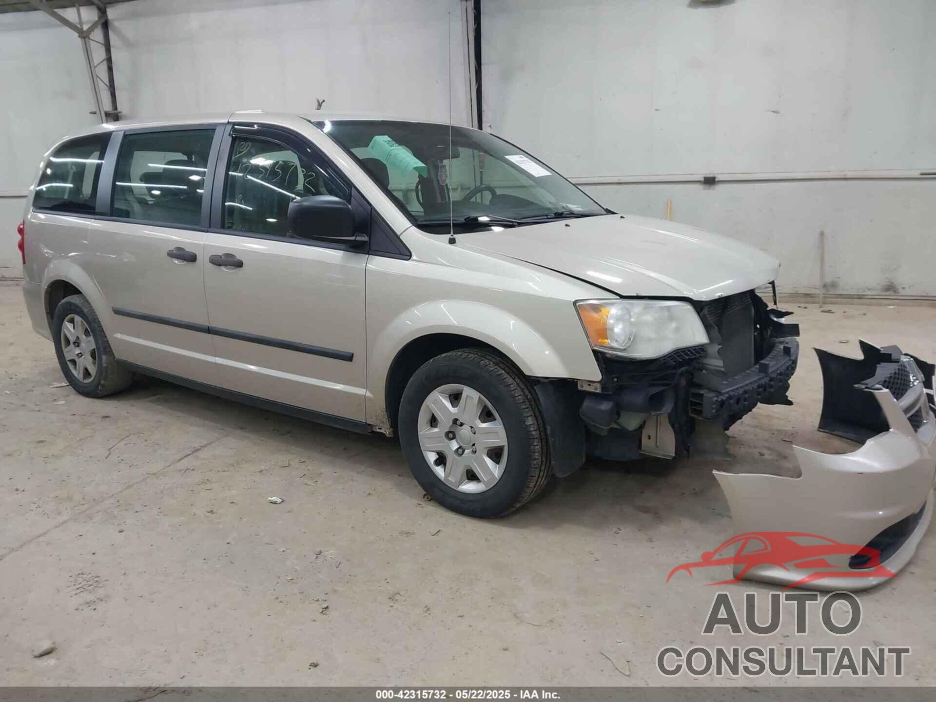 DODGE GRAND CARAVAN 2012 - 2C4RDGBG3CR403091