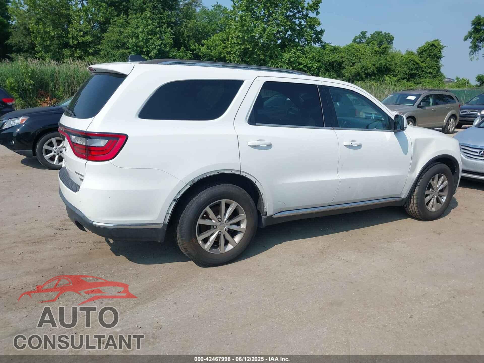 DODGE DURANGO 2015 - 1C4RDHDGXFC789038
