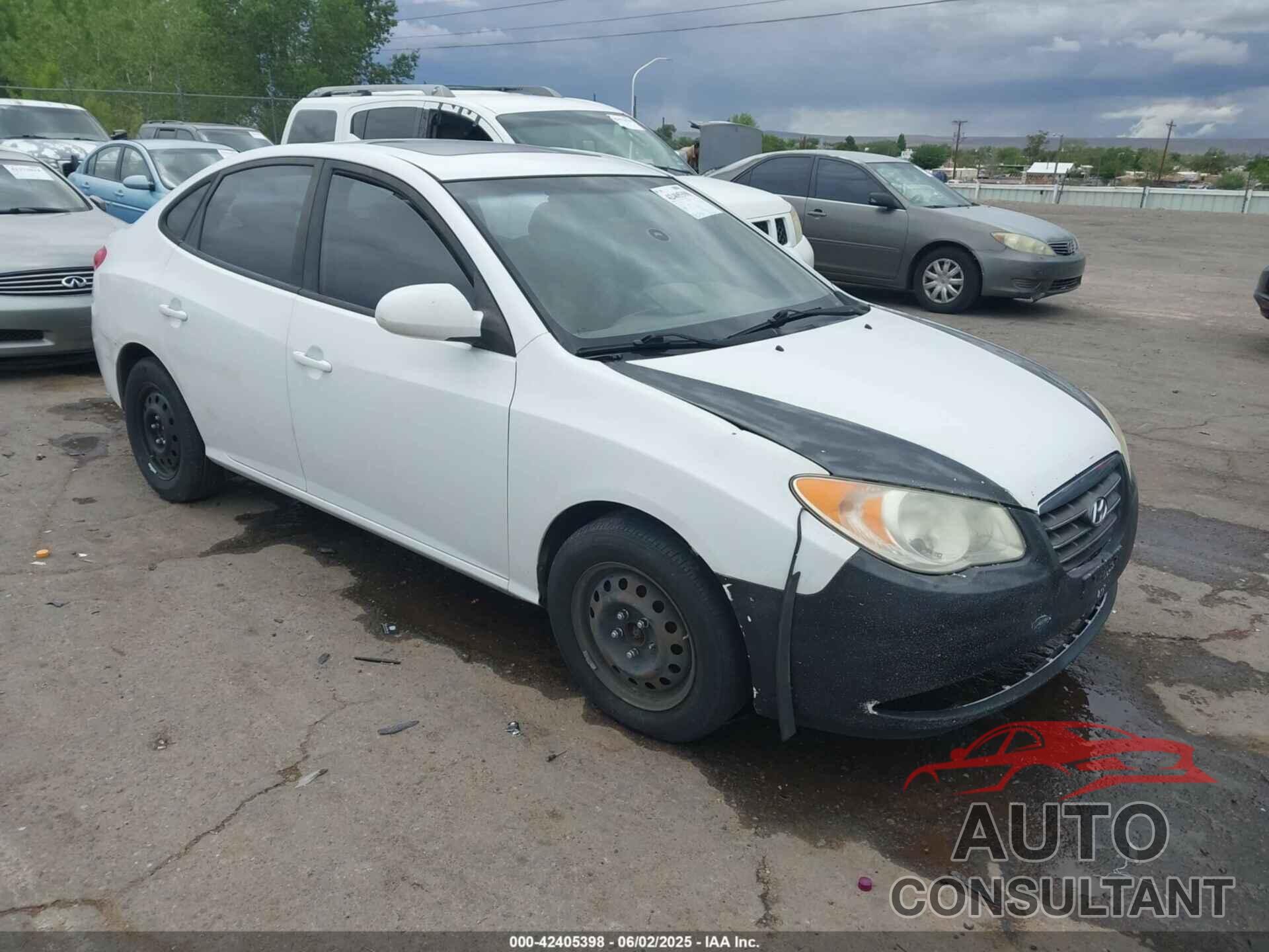 HYUNDAI ELANTRA 2009 - KMHDU46D49U720992
