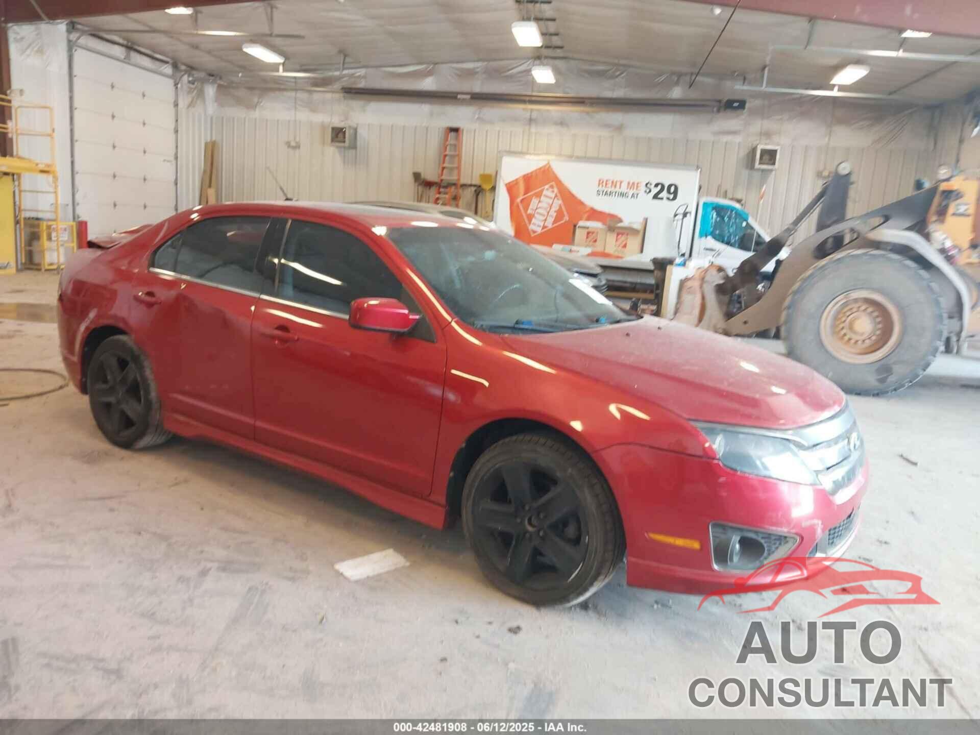 FORD FUSION 2011 - 3FAHP0KC2BR345819