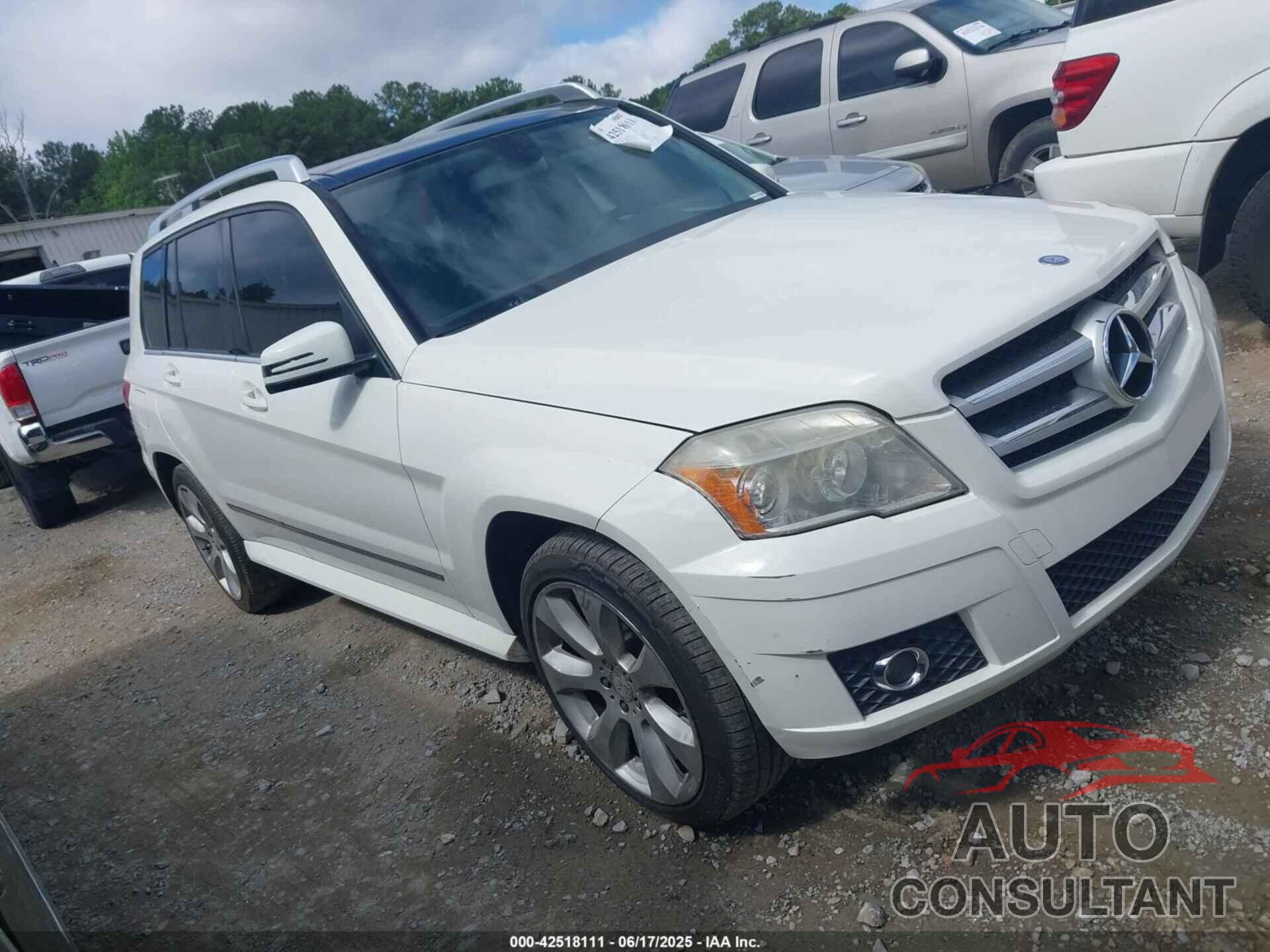 MERCEDES-BENZ GLK 350 2010 - WDCGG5GBXAF435468