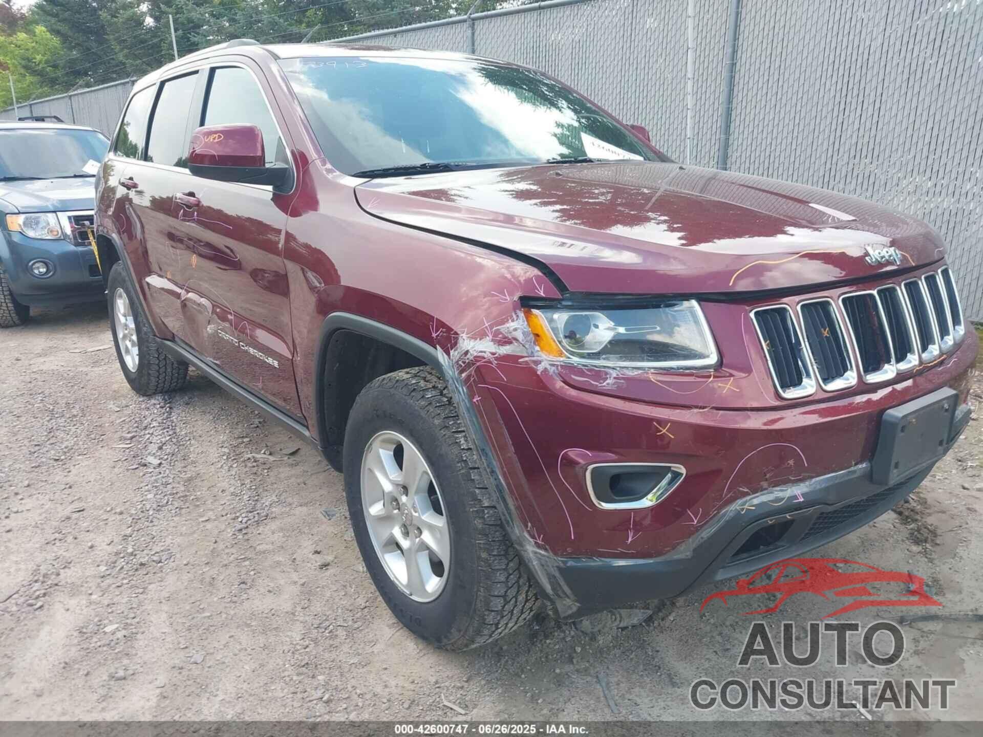 JEEP GRAND CHEROKEE 2016 - 1C4RJFAG8GC318878