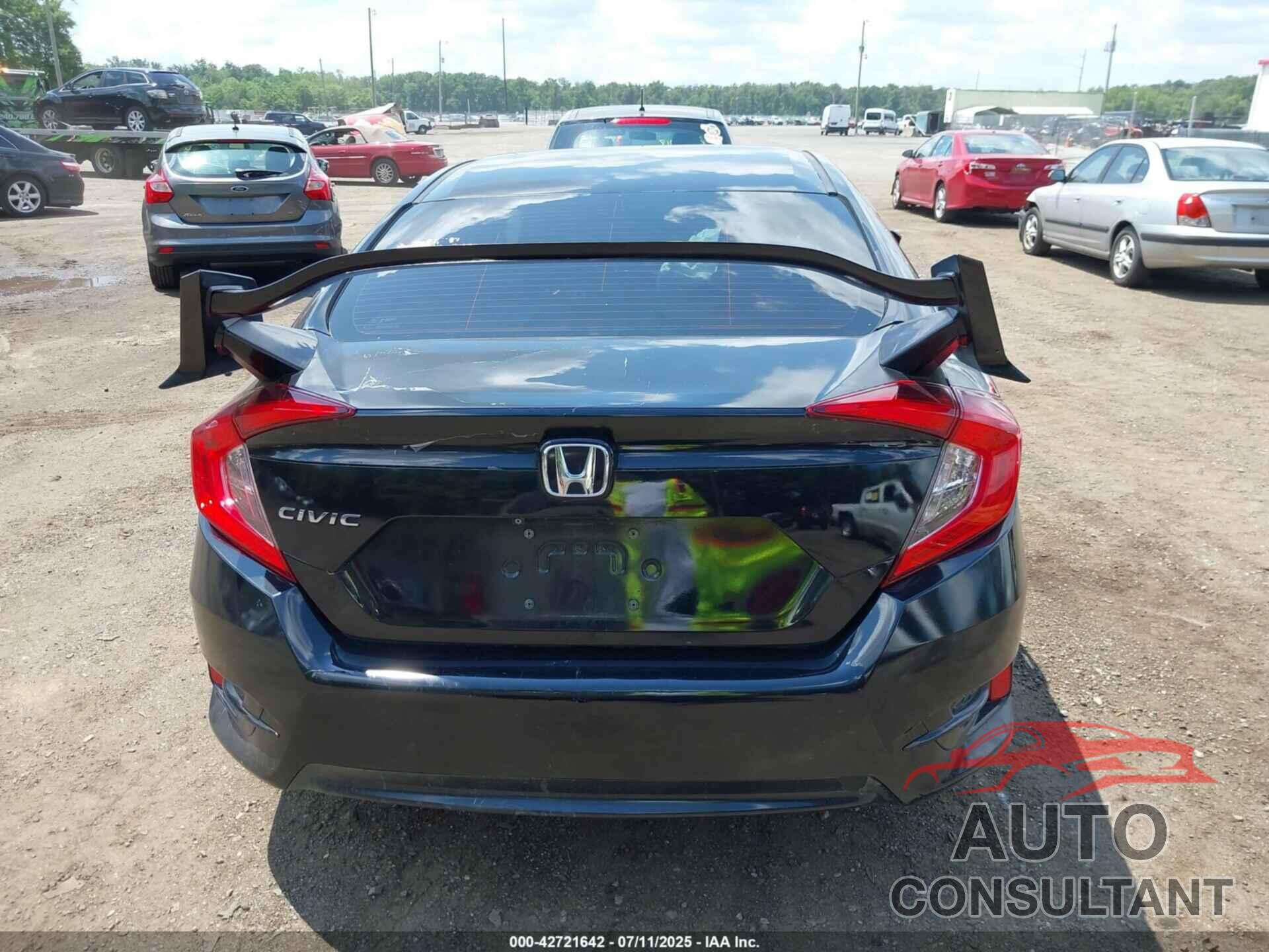 HONDA CIVIC 2017 - 19XFC2F52HE209971