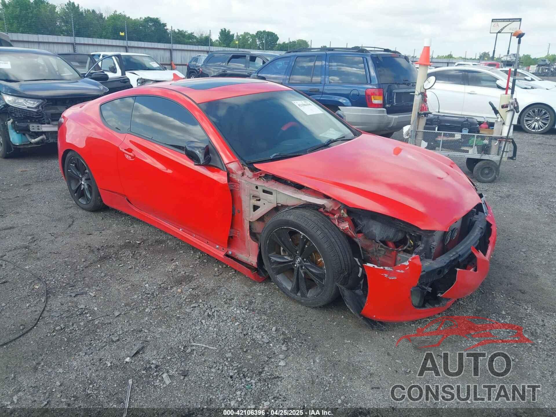 HYUNDAI GENESIS 2012 - KMHHU6KH0CU078557