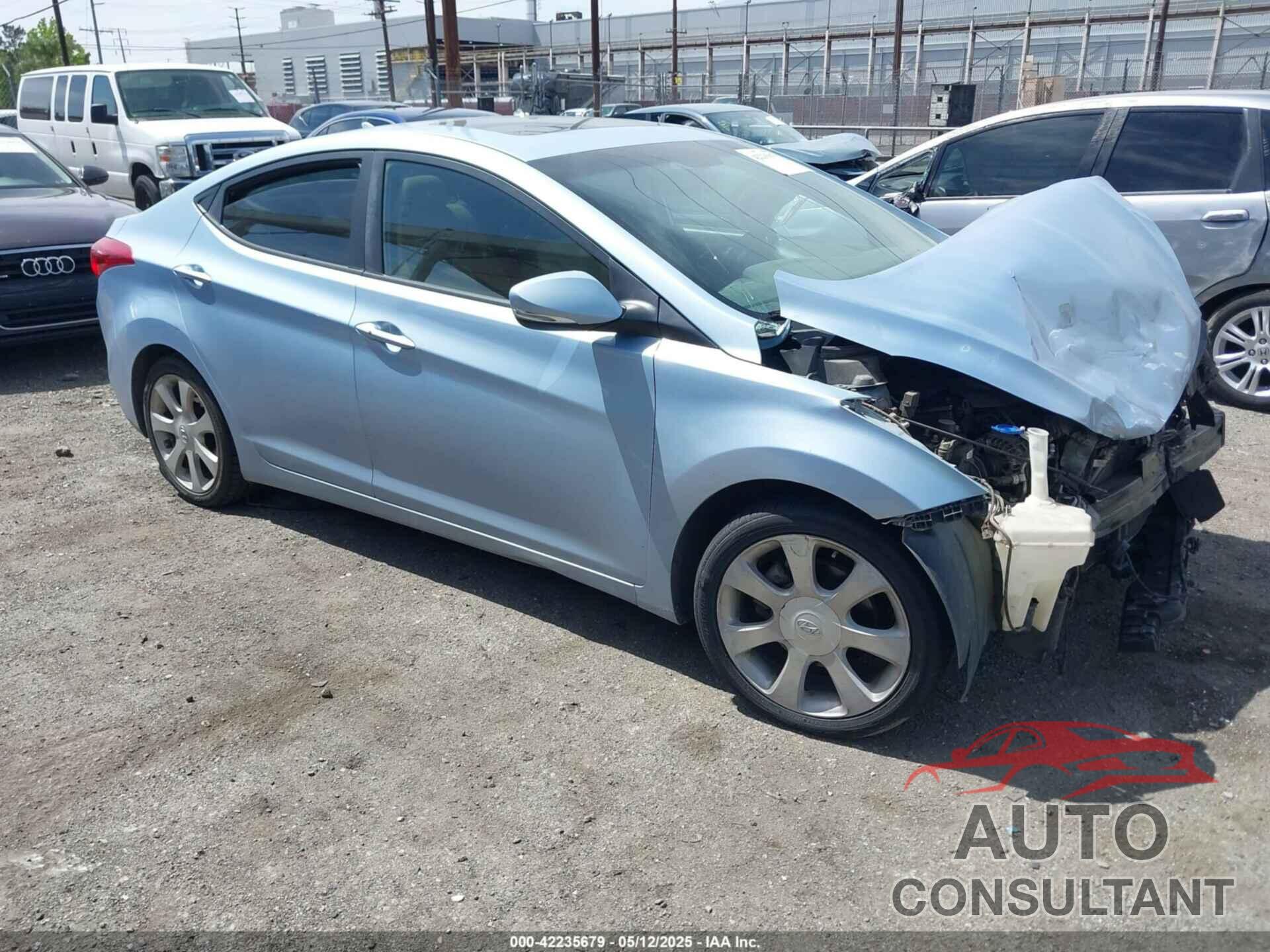HYUNDAI ELANTRA 2012 - KMHDH4AE2CU250067