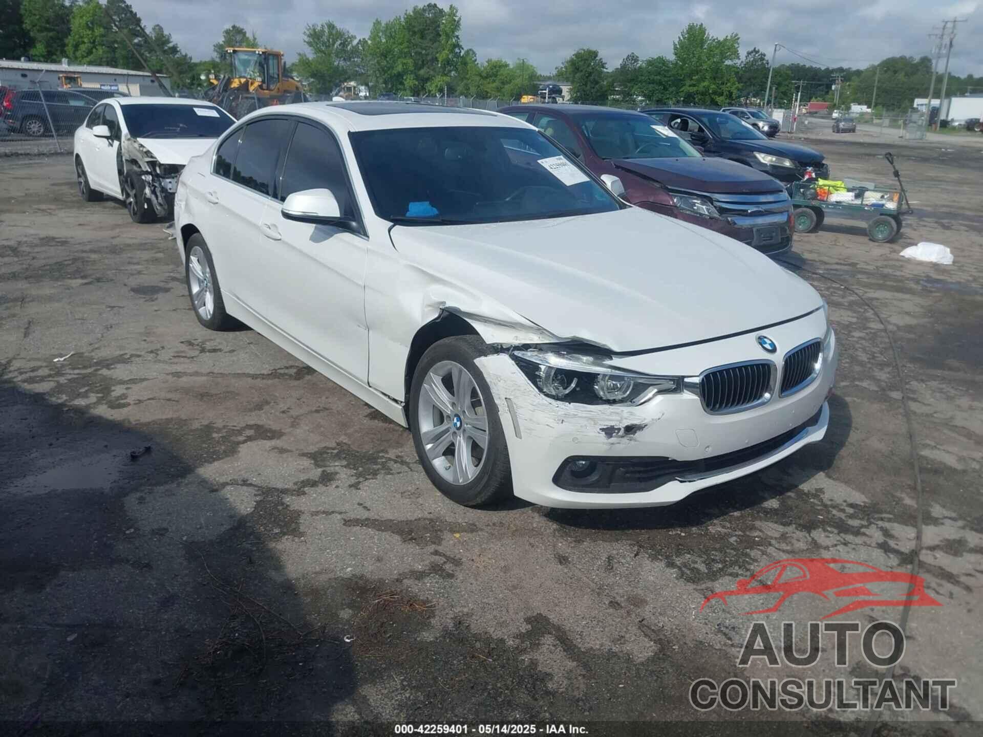 BMW 328I 2016 - WBA8E3G51GNU02448