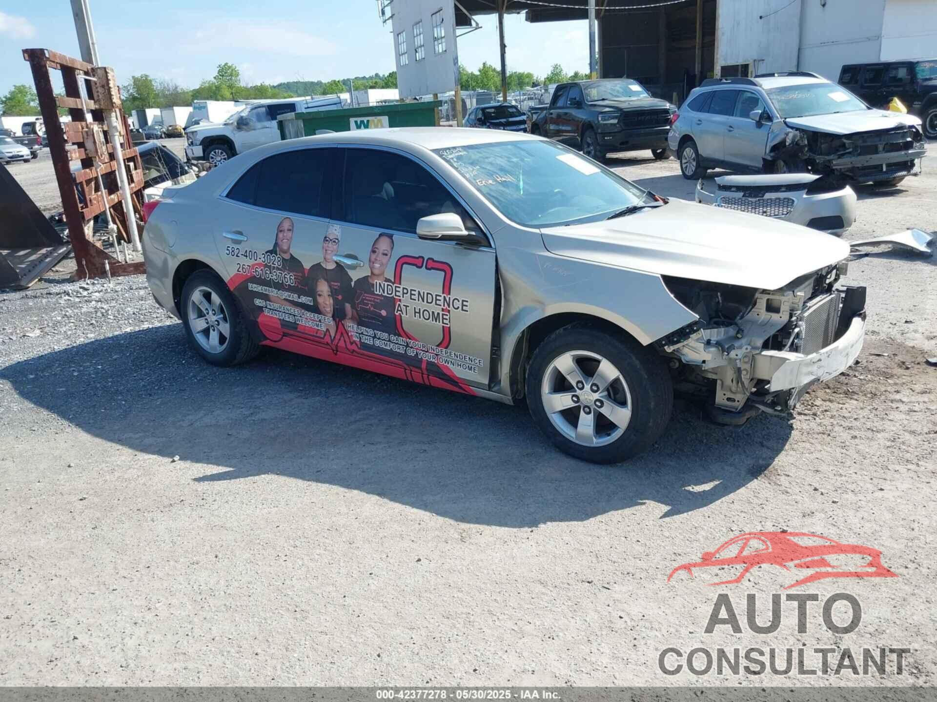 CHEVROLET MALIBU 2015 - 1G11C5SL9FF254305