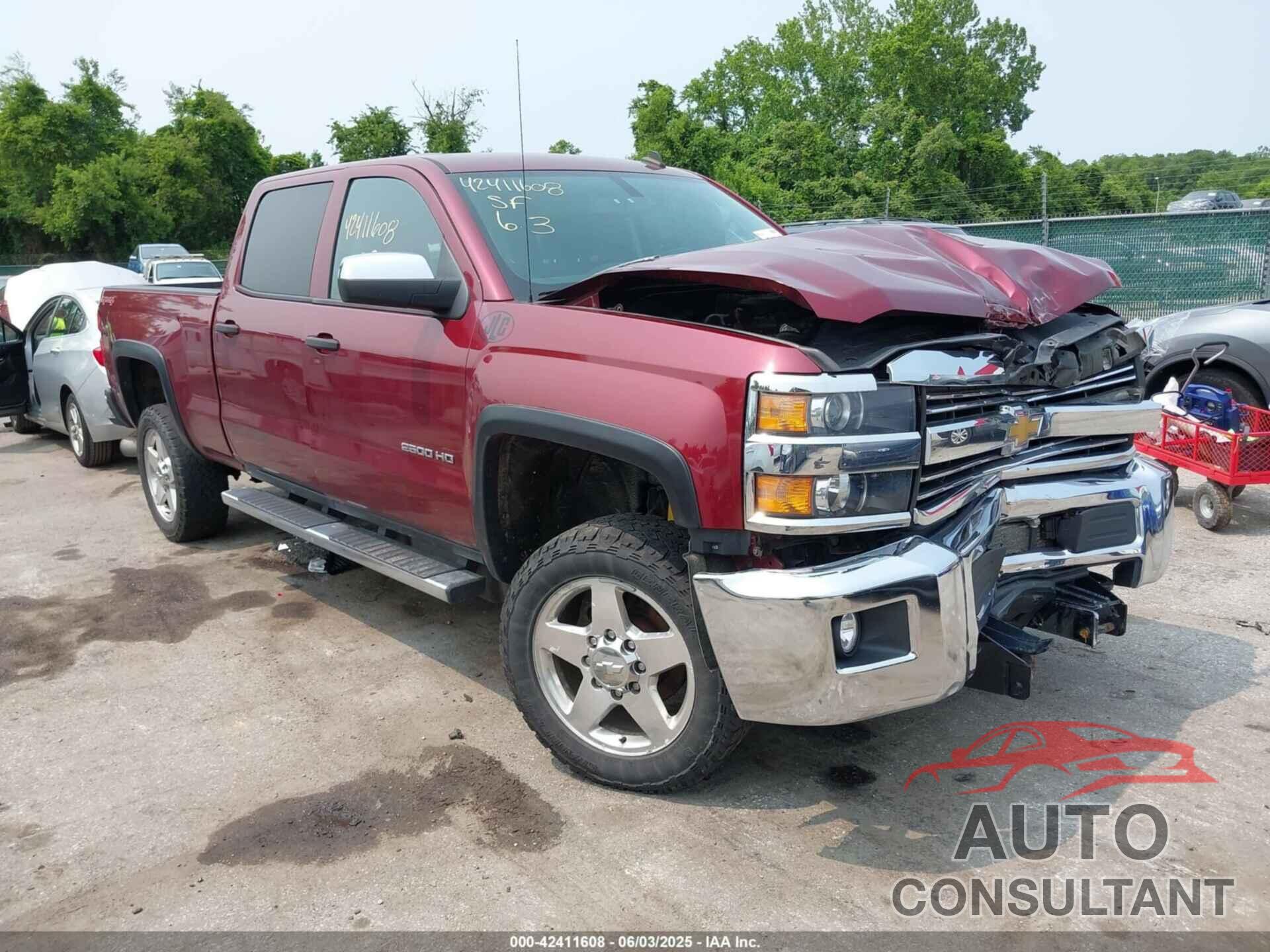 CHEVROLET SILVERADO 2500HD 2015 - 1GC1KVE83FF102831