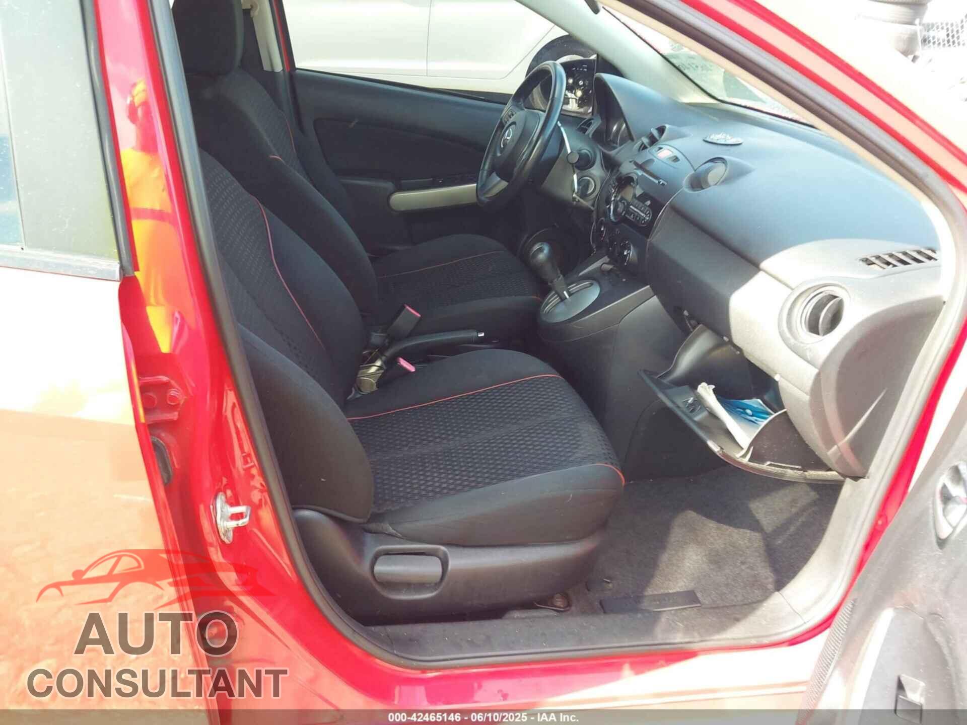 MAZDA MAZDA2 2013 - JM1DE1LY3D0159613