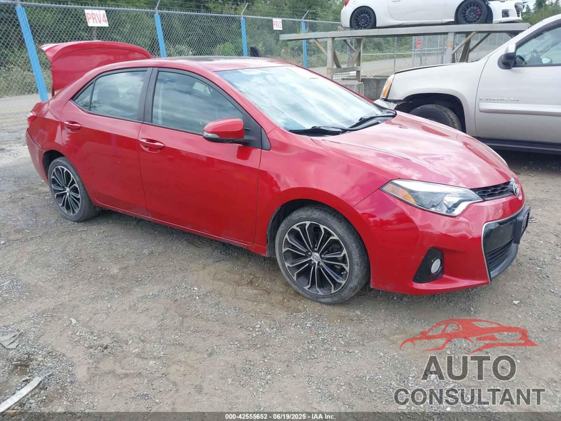 TOYOTA COROLLA 2015 - 2T1BURHE5FC396085