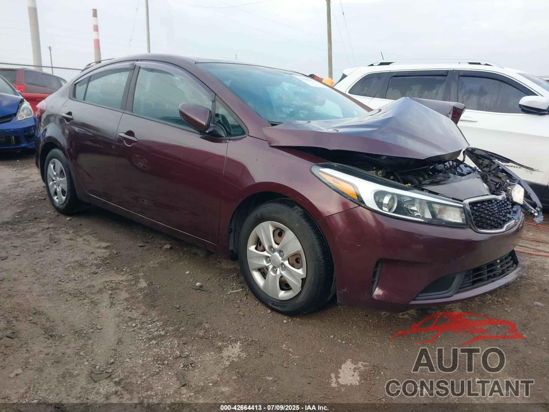 KIA FORTE 2017 - 3KPFK4A77HE096154