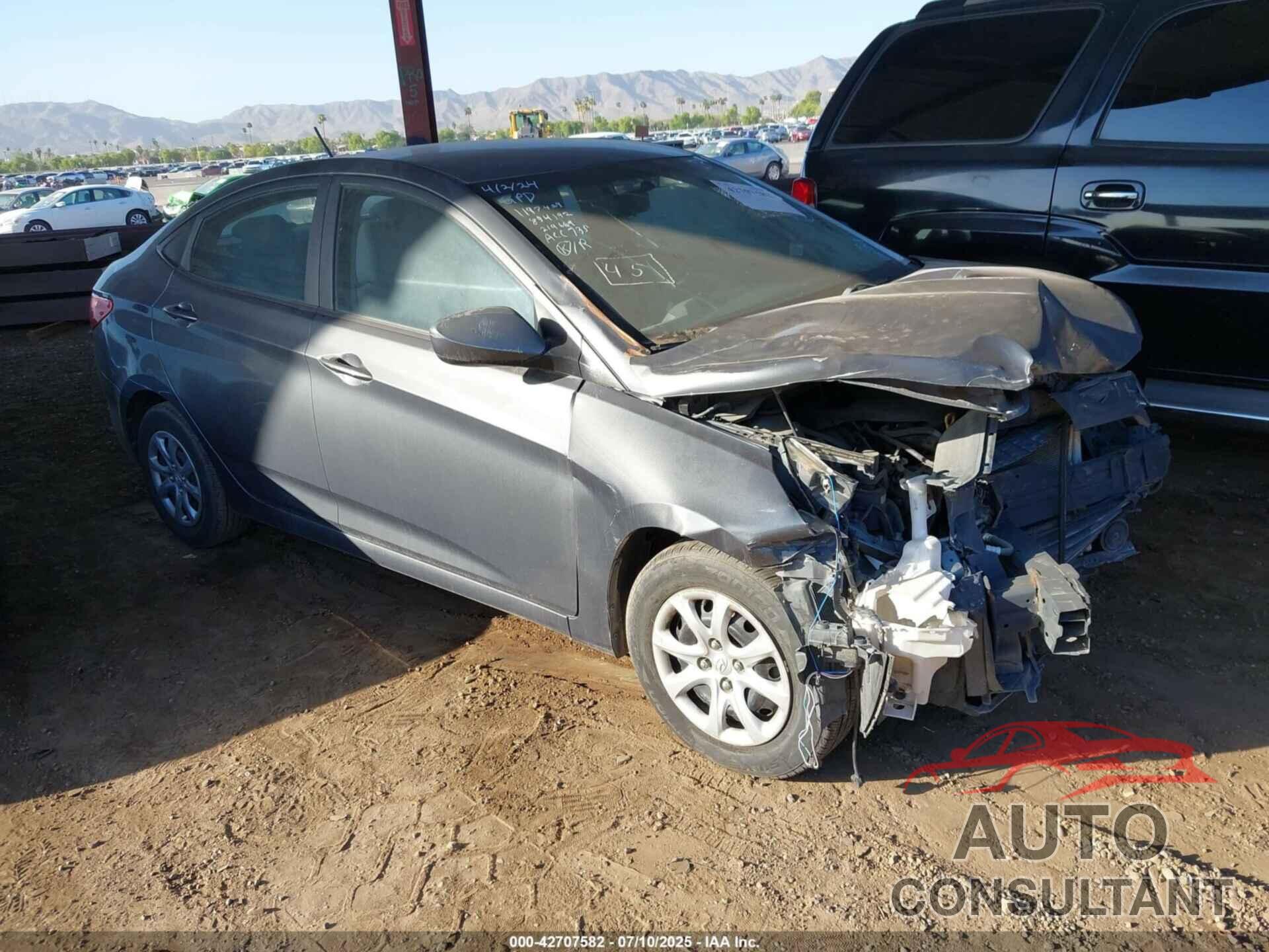 HYUNDAI ACCENT 2012 - KMHCT4AE4CU219669