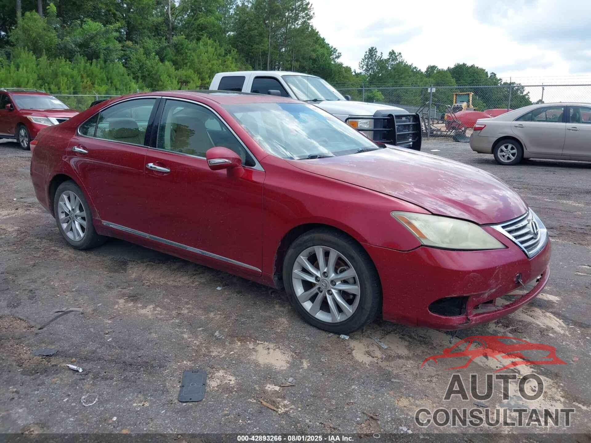 LEXUS ES 350 2010 - JTHBK1EG8A2379056