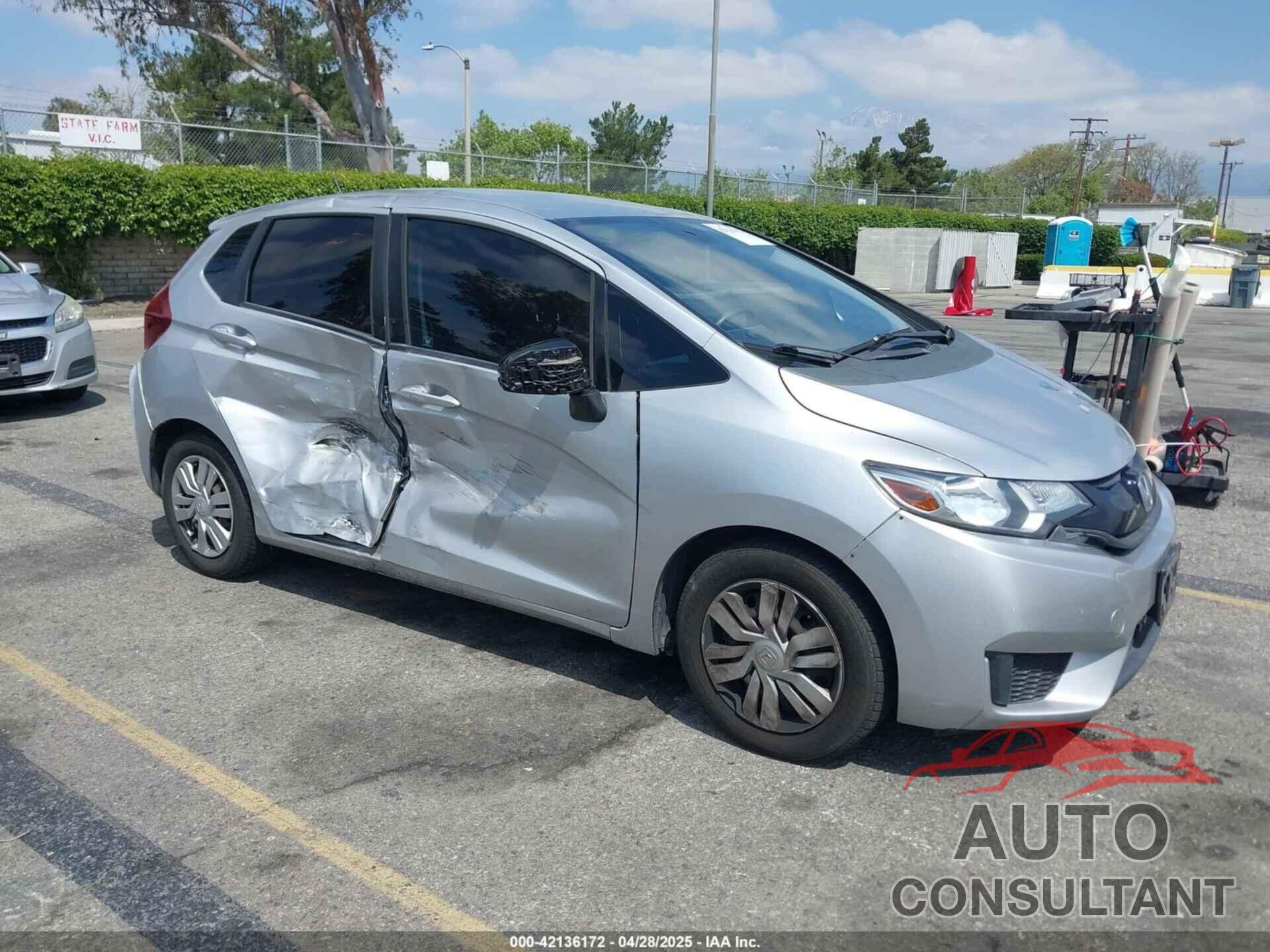 HONDA FIT 2015 - 3HGGK5H56FM783905