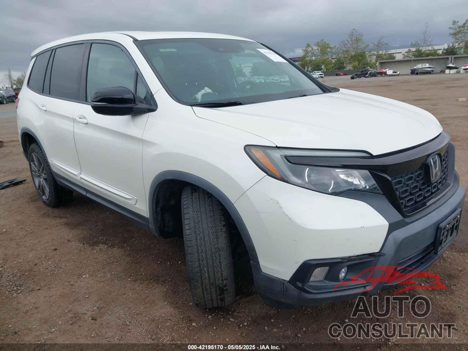 HONDA PASSPORT 2019 - 5FNYF7H57KB002844