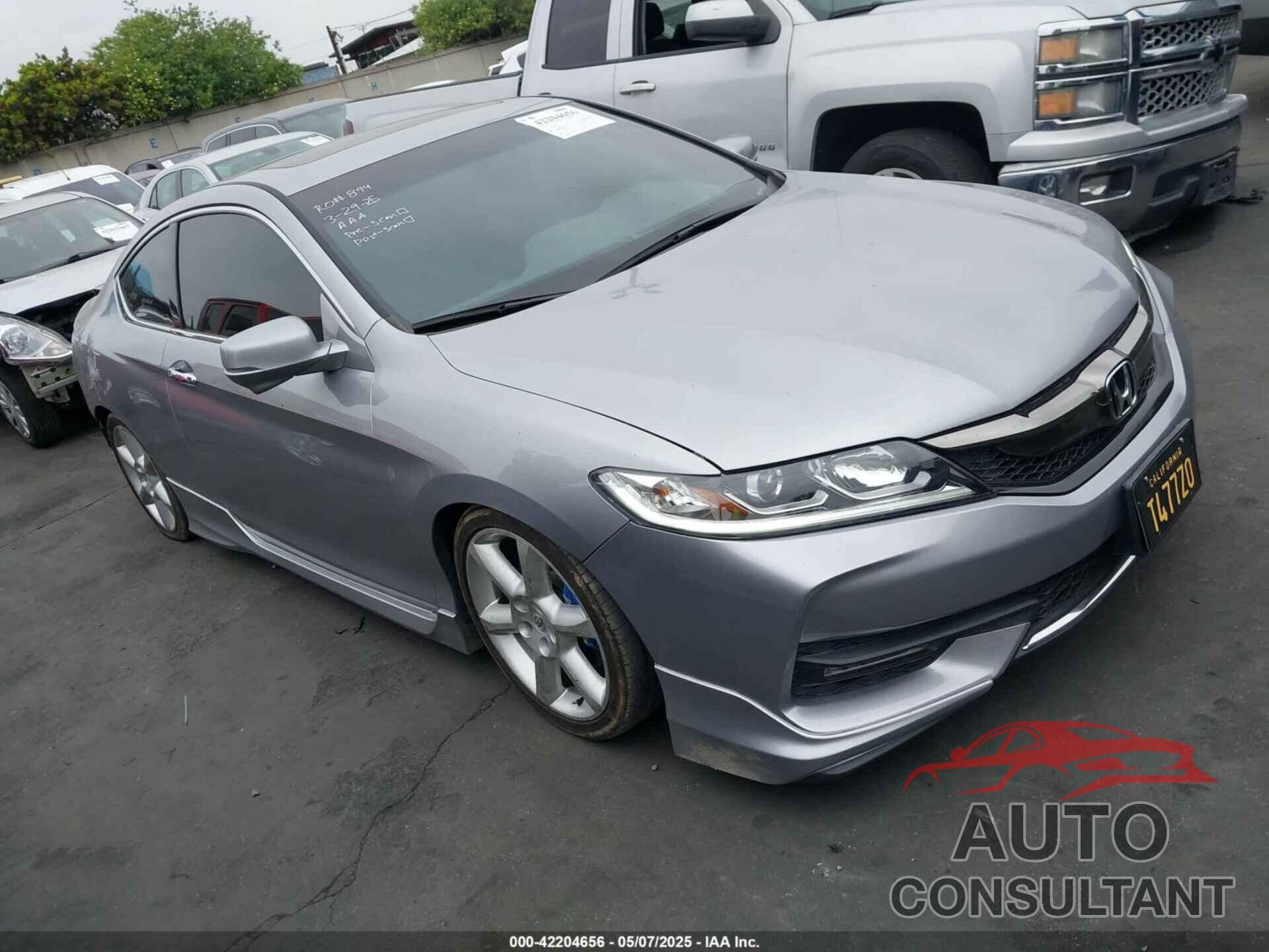 HONDA ACCORD 2017 - 1HGCT1B85HA009894