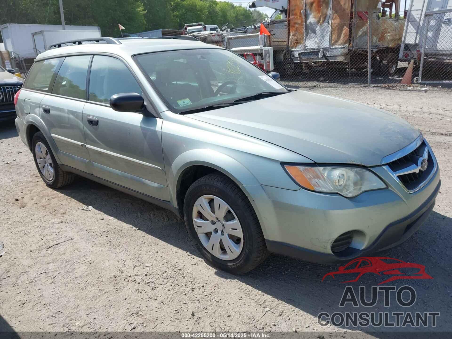 SUBARU OUTBACK 2009 - 4S4BP60C897317672