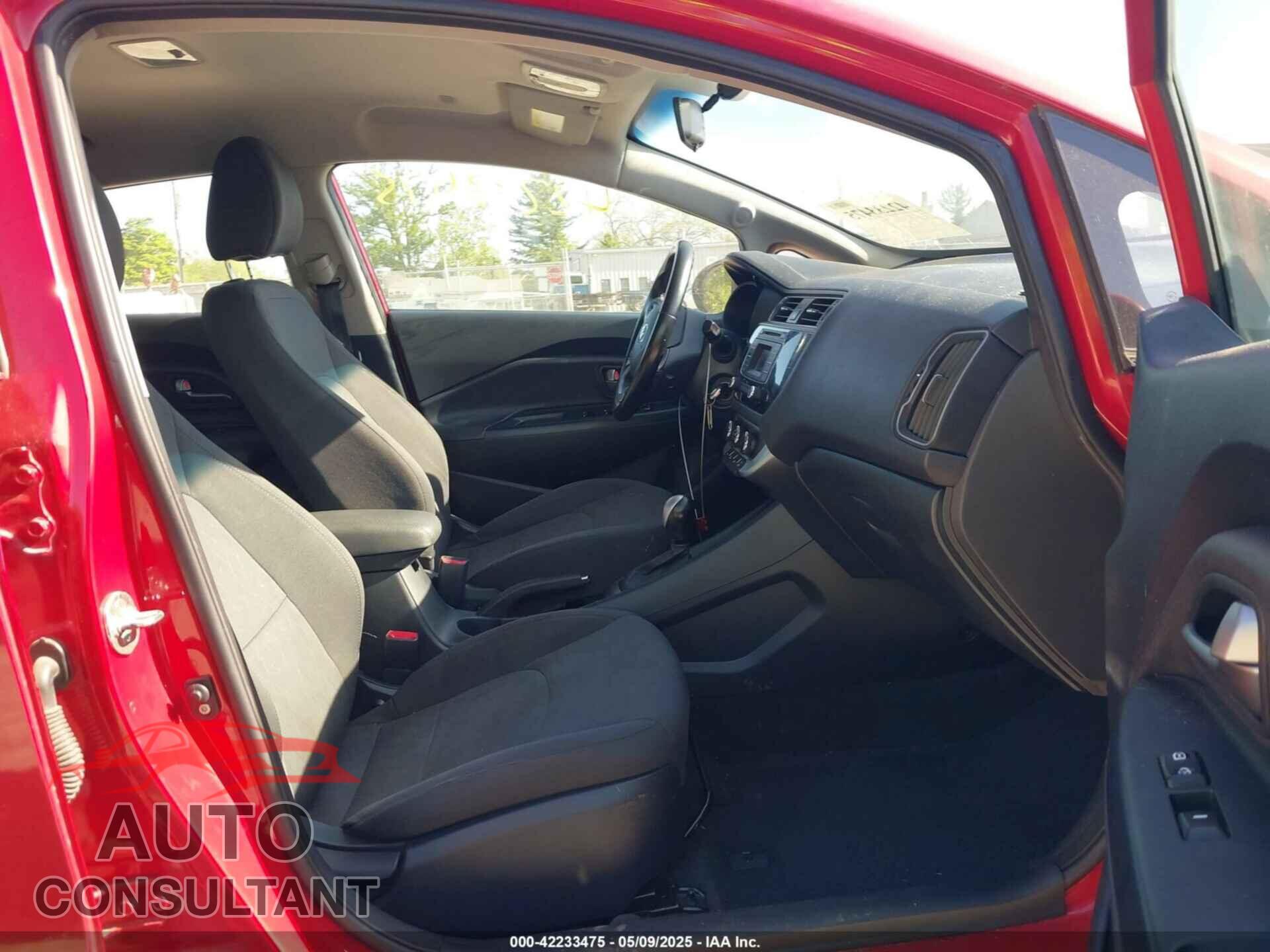 KIA RIO 2016 - KNADN4A35G6572236